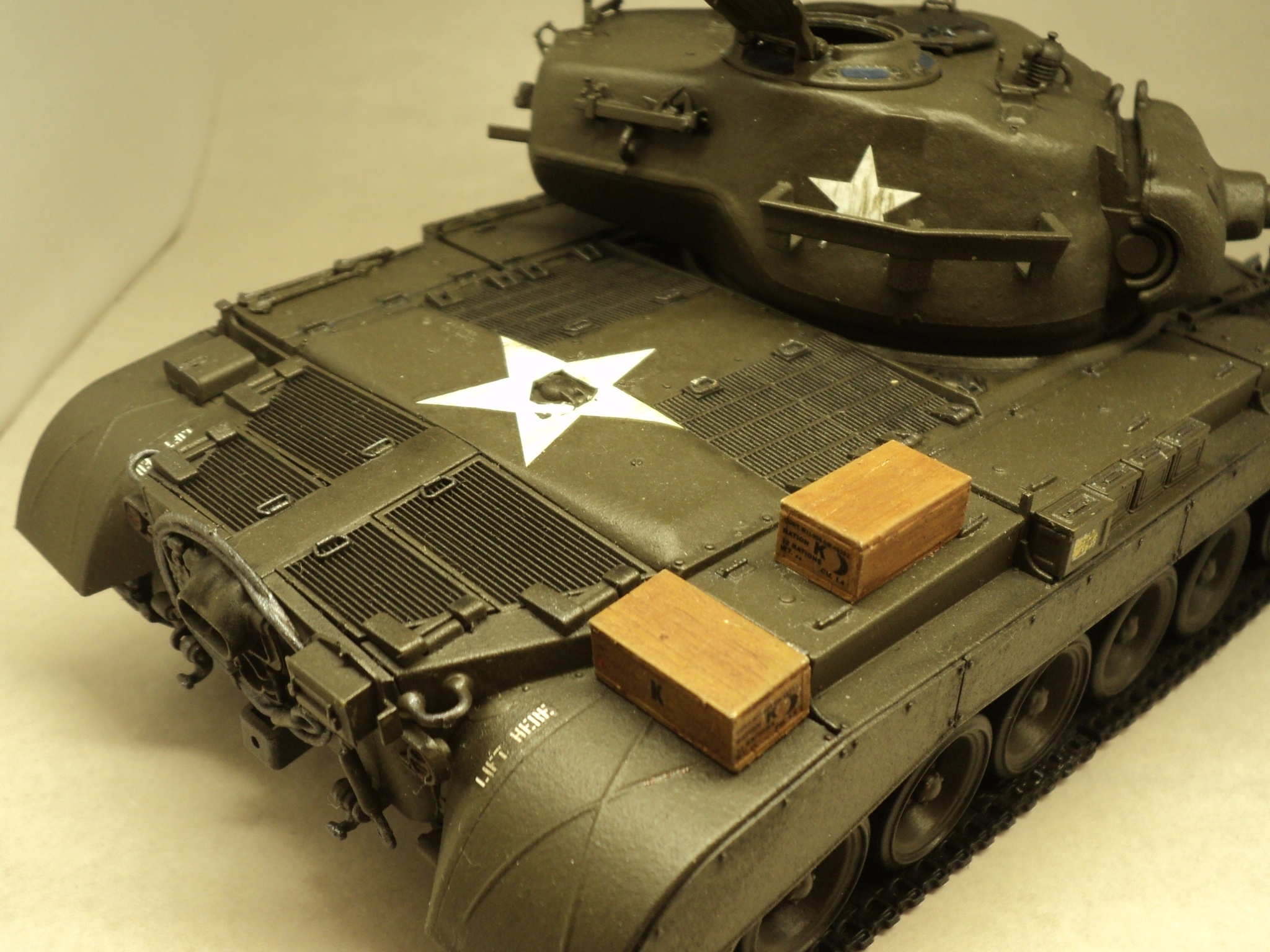 Heavy/medium tank M26 Pershing, 1/35, Tamiya - My, Stand modeling, Modeling, Scale model, Military equipment, Armored vehicles, Tanks, Scale 1:35, The Second World War, Collection, Creation, Hobby, Prefabricated model, Longpost
