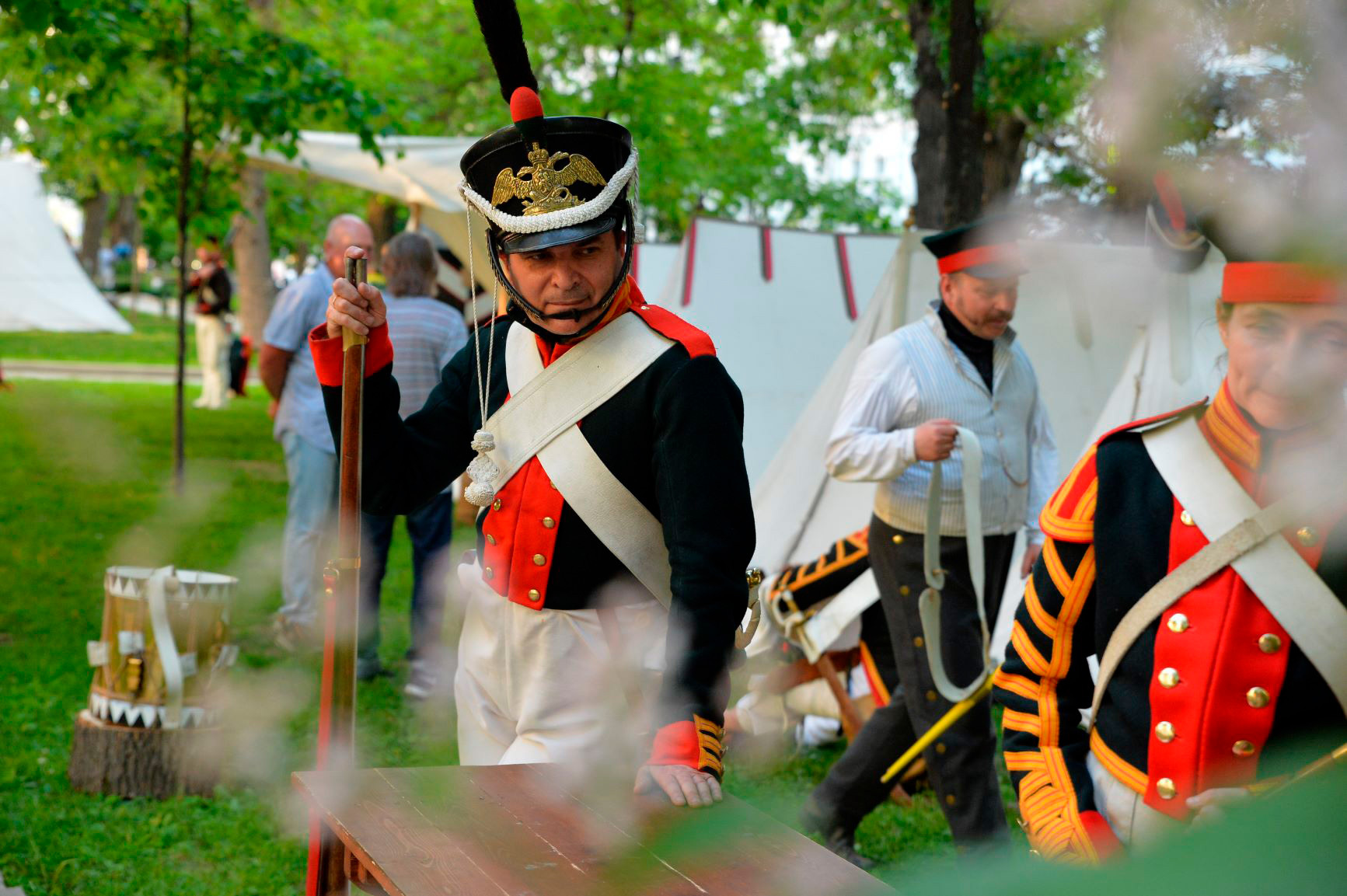 The festival of historical reconstruction Times and Epochs was held in Moscow. - Moscow, The festival, Festival times and epochs, The photo, Longpost