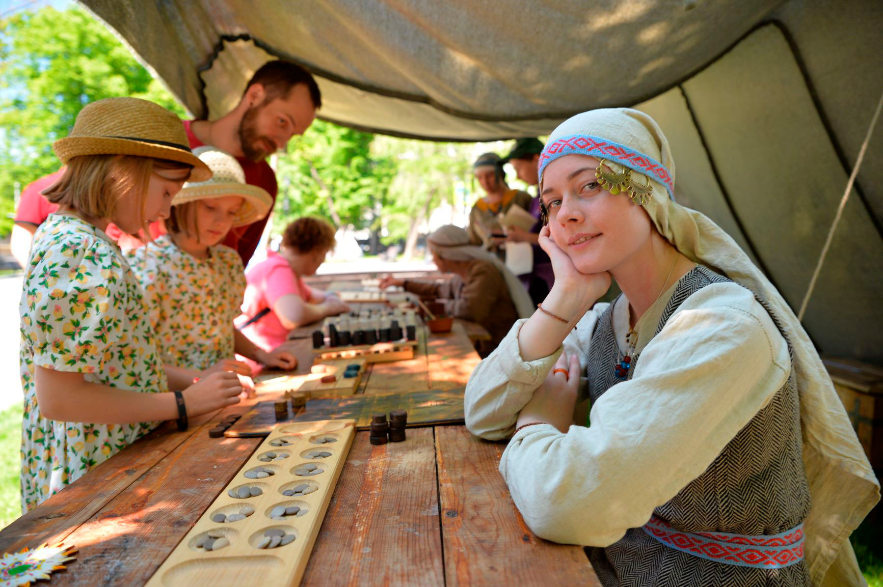 The festival of historical reconstruction Times and Epochs was held in Moscow. - Moscow, The festival, Festival times and epochs, The photo, Longpost