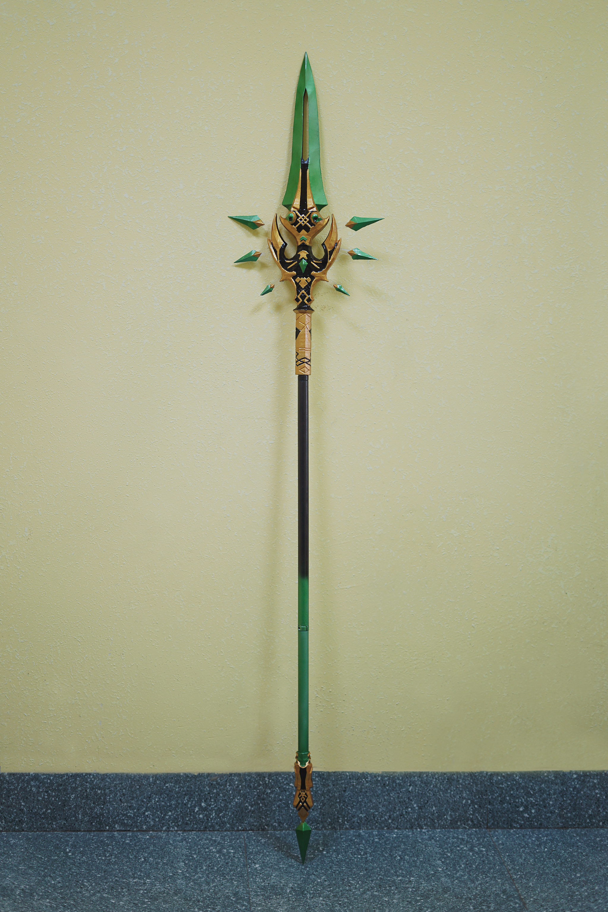 Spear Jade Kite from Genshin Impact - My, Handmade, 3D печать, 3D printer, Genshin impact, Craft, Longpost