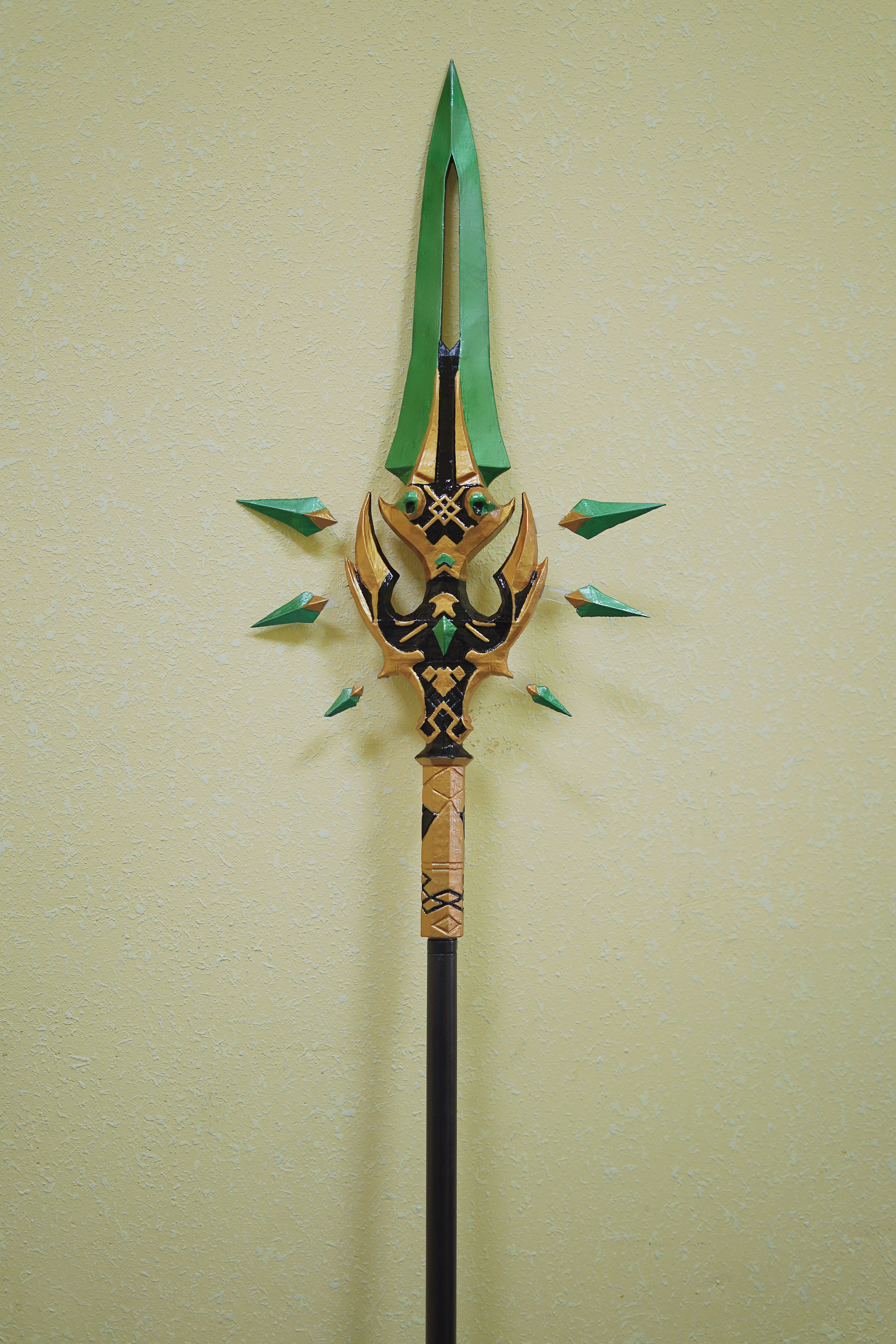 Spear Jade Kite from Genshin Impact - My, Handmade, 3D печать, 3D printer, Genshin impact, Craft, Longpost