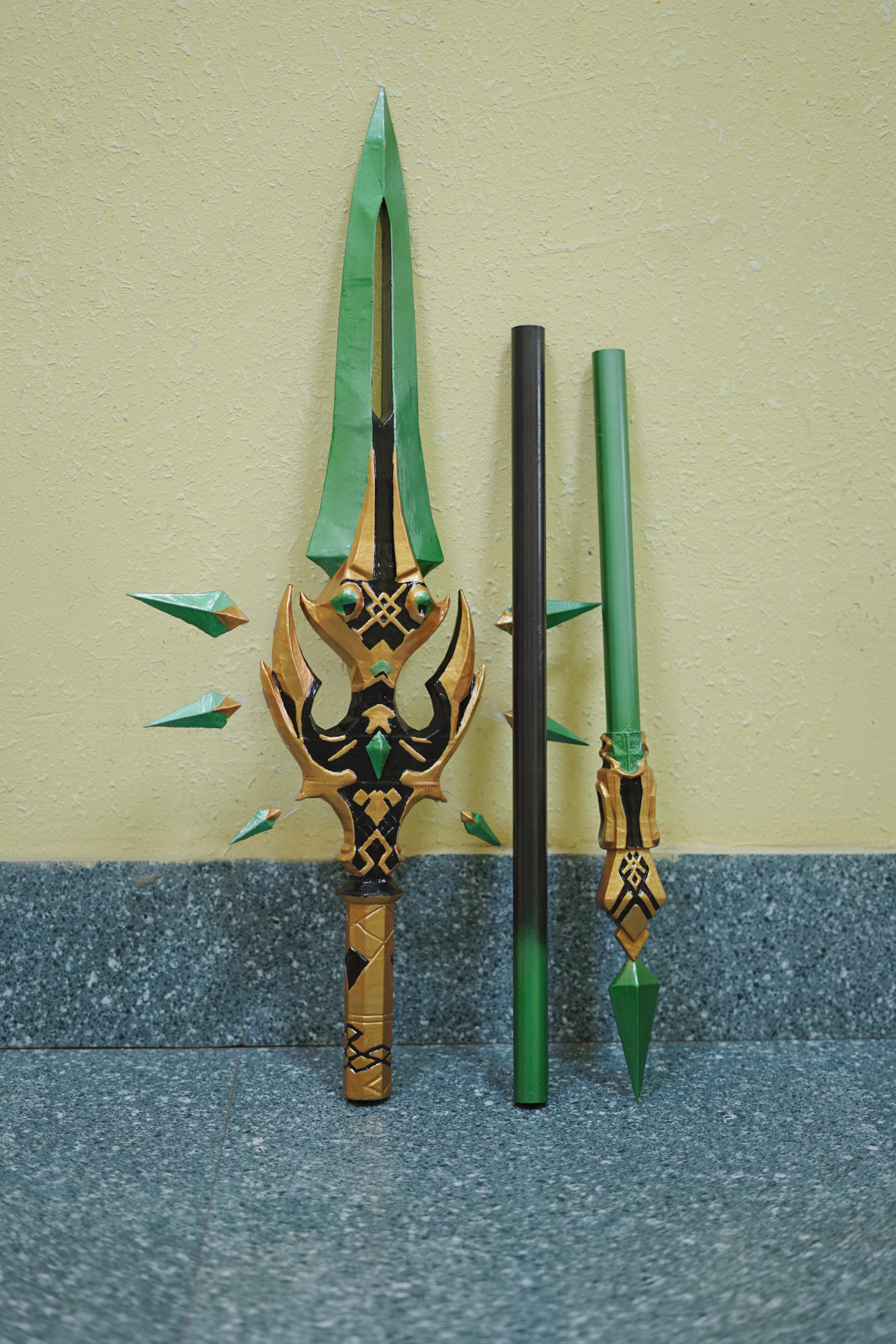 Spear Jade Kite from Genshin Impact - My, Handmade, 3D печать, 3D printer, Genshin impact, Craft, Longpost