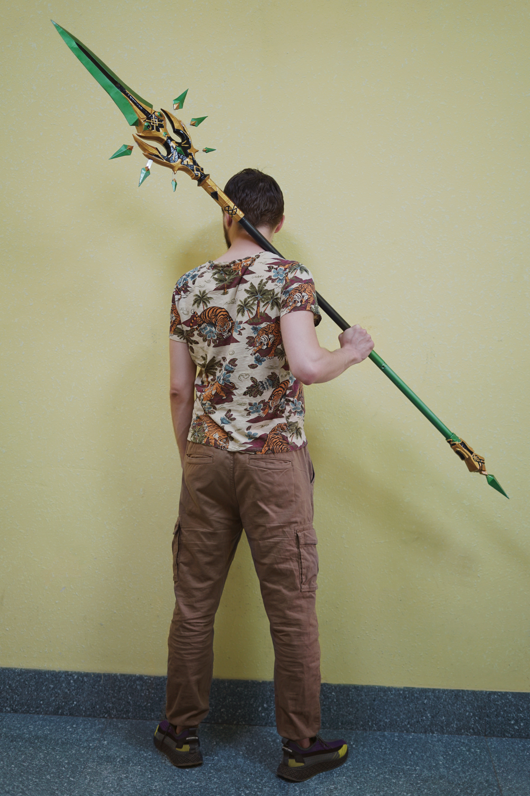 Spear Jade Kite from Genshin Impact - My, Handmade, 3D печать, 3D printer, Genshin impact, Craft, Longpost