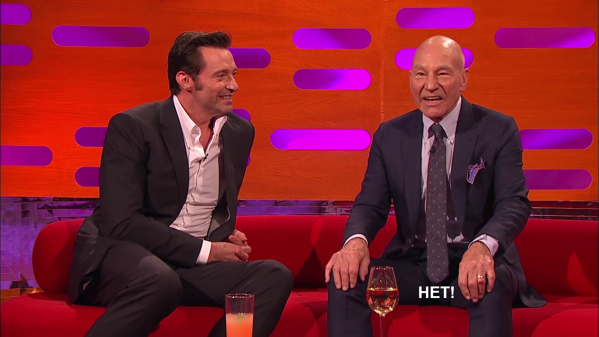 Sir Patrick Stewart and his epiphany about himself - Patrick Stewart, The Graham Norton Show, Actors and actresses, Celebrities, Storyboard, Longpost, Hugh Jackman