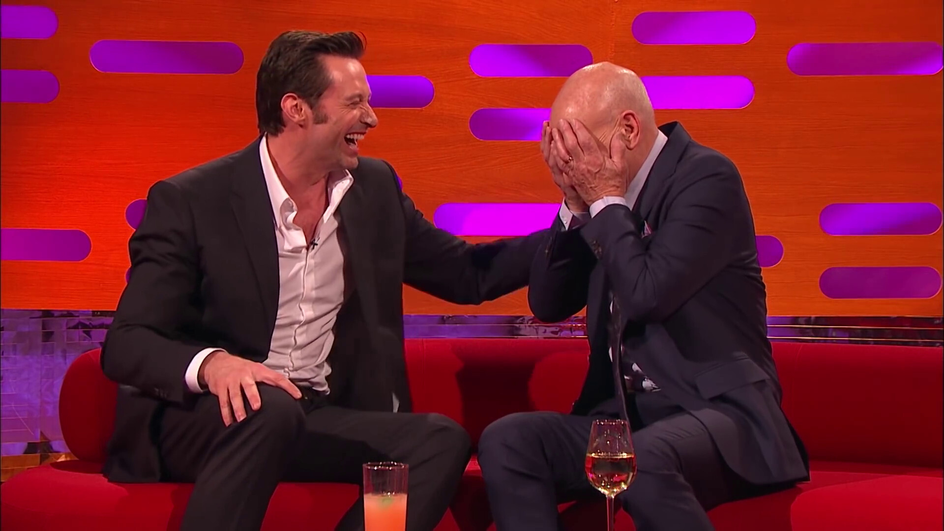 Sir Patrick Stewart and his epiphany about himself - Patrick Stewart, The Graham Norton Show, Actors and actresses, Celebrities, Storyboard, Longpost, Hugh Jackman