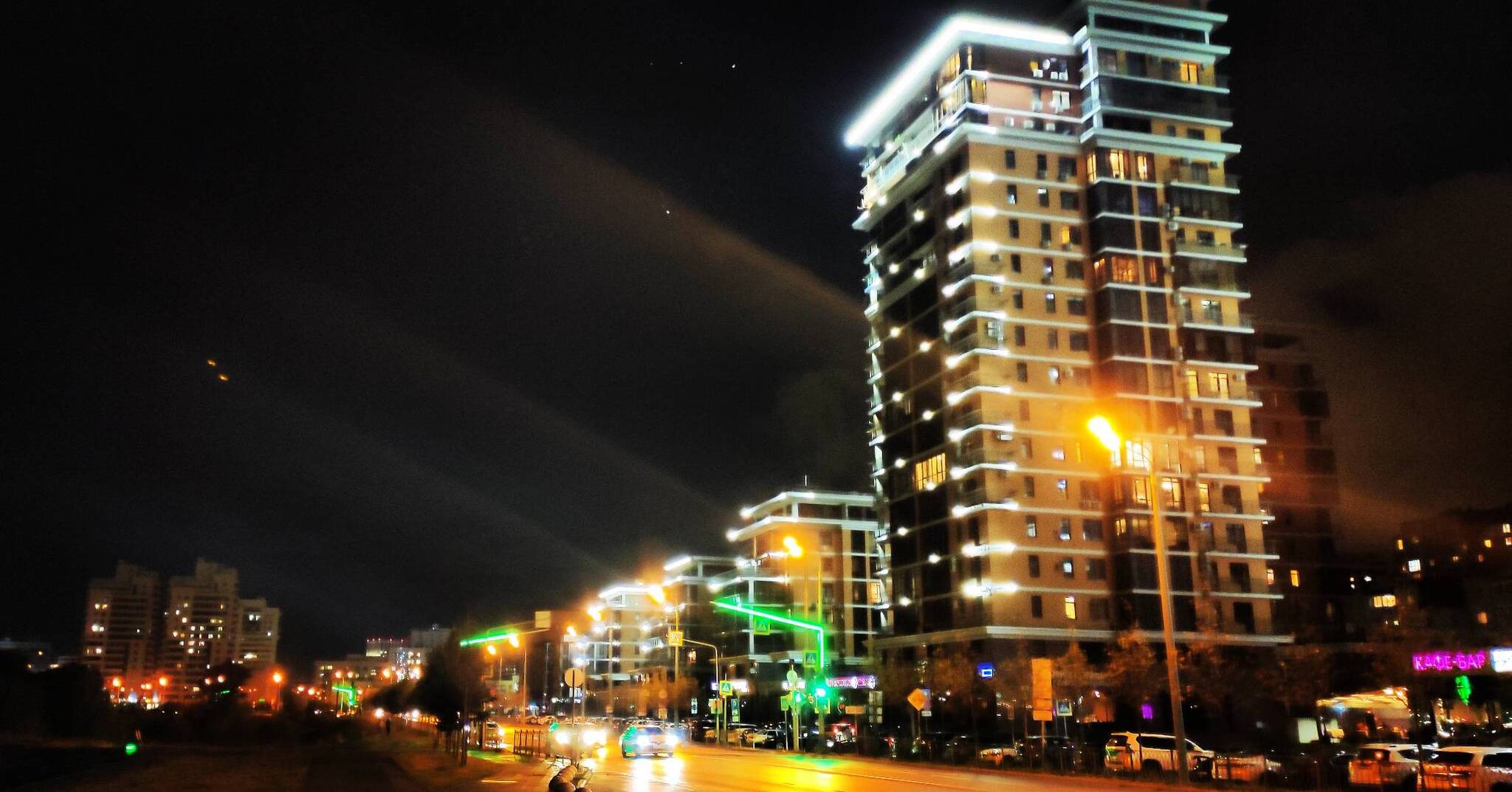 Kazan - My, Kazan, Night street, Longpost