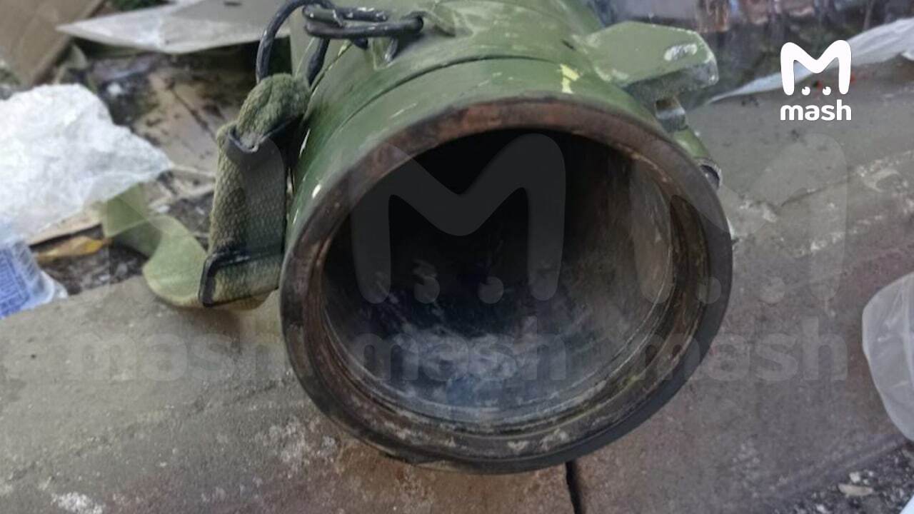 Used jet flamethrower found in Reutov's trash can - news, Moscow, Weapon, Reutov