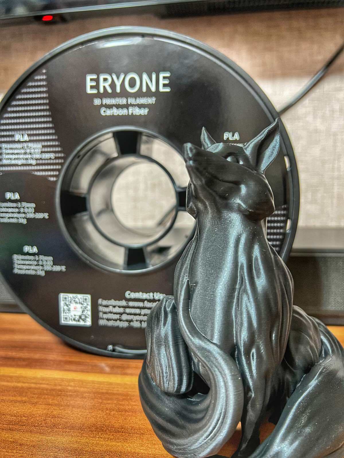 PLA and PETG Carbon Fiber by ERYONE - My, 3D печать, Filament, Fdm printing, Longpost