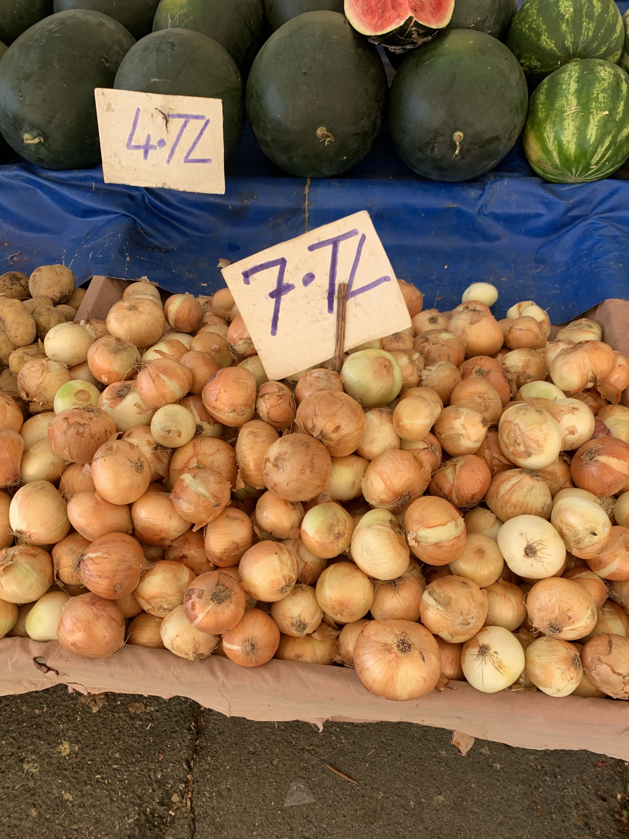 Prices for fruits and vegetables in Turkey now - June 2022. In the city of Gazipasa - My, Turkey, Prices, Longpost, Vegetables, Фрукты, Gazipasa