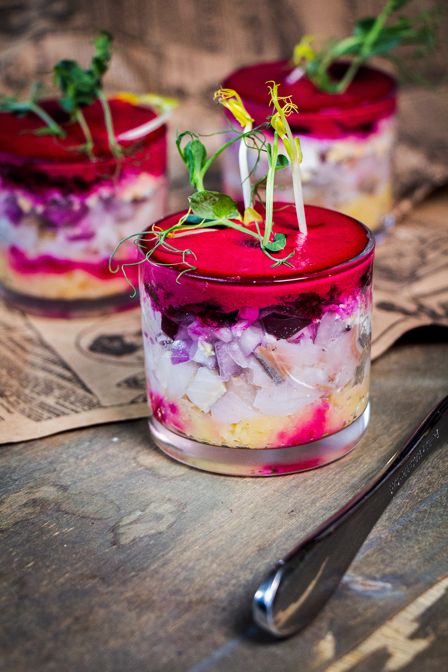 Food photo. Herring under a Fur Coat - My, Food, Snack, Salad, Longpost, The photo