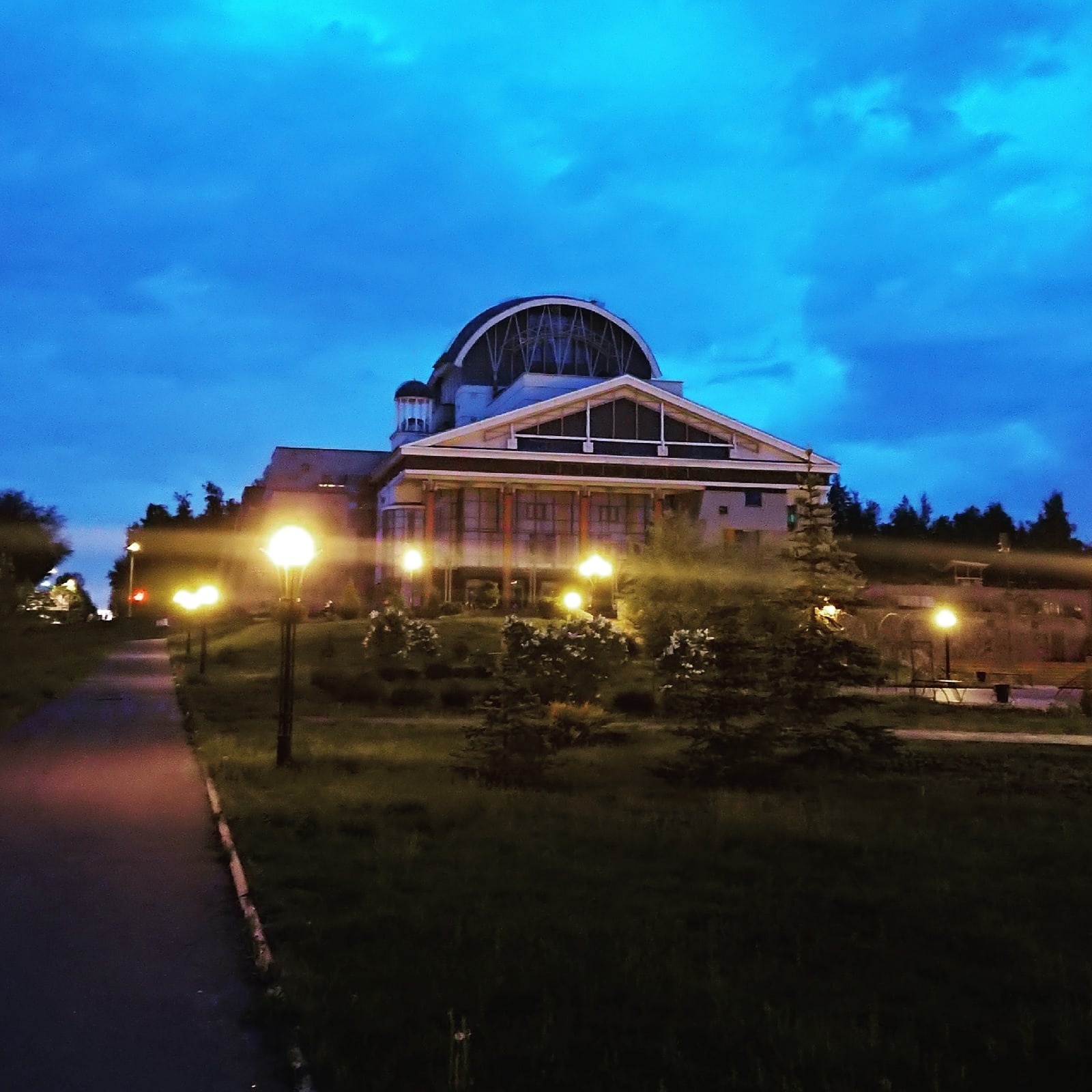 Sarov. Beautiful city - Sarov, Closed city, Nature, Summer, Longpost, Night city