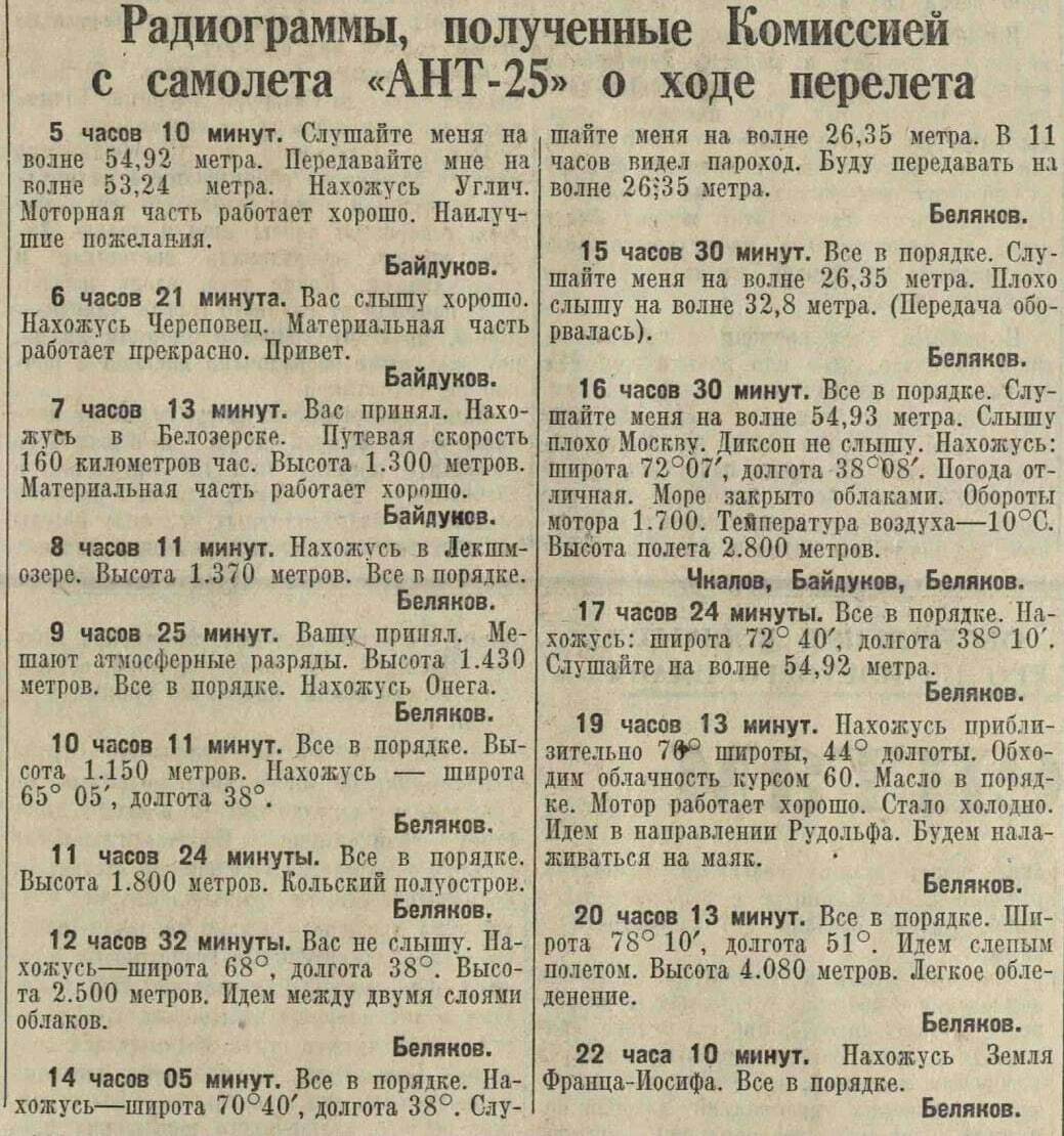 Легендарный полет - Перелет, Валерий Чкалов, СССР, Подвиг, Легенда, Репортаж, 1937, Длиннопост