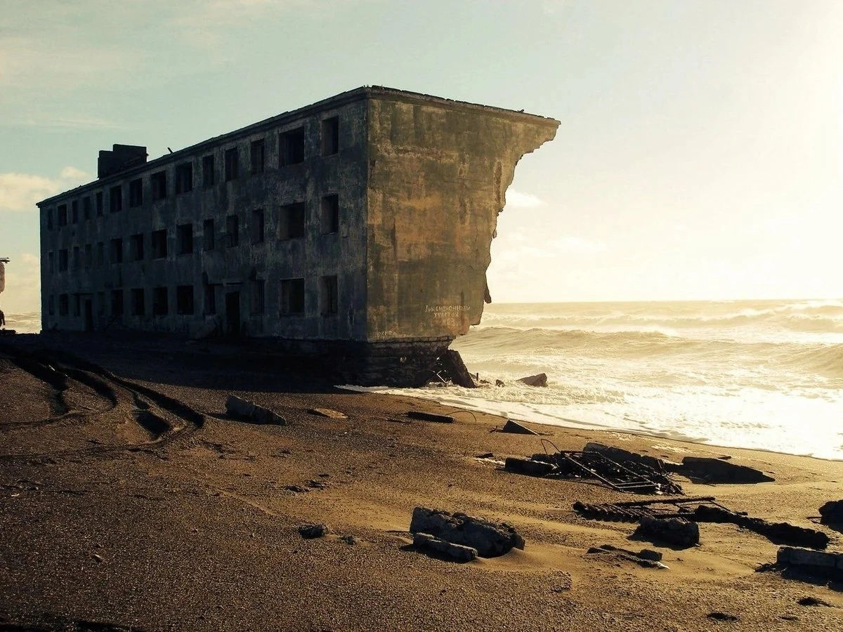 Kirovsky village, Kamchatka - Story, Russia, the USSR, Kamchatka, Sea, Destruction, Sadness