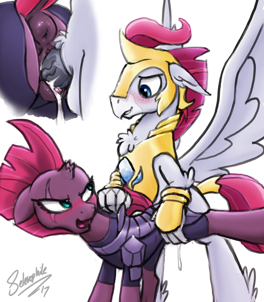 And it was ordered: - NSFW, My little pony, MLP Explicit, Royal guard, Tempest shadow, Selenophile