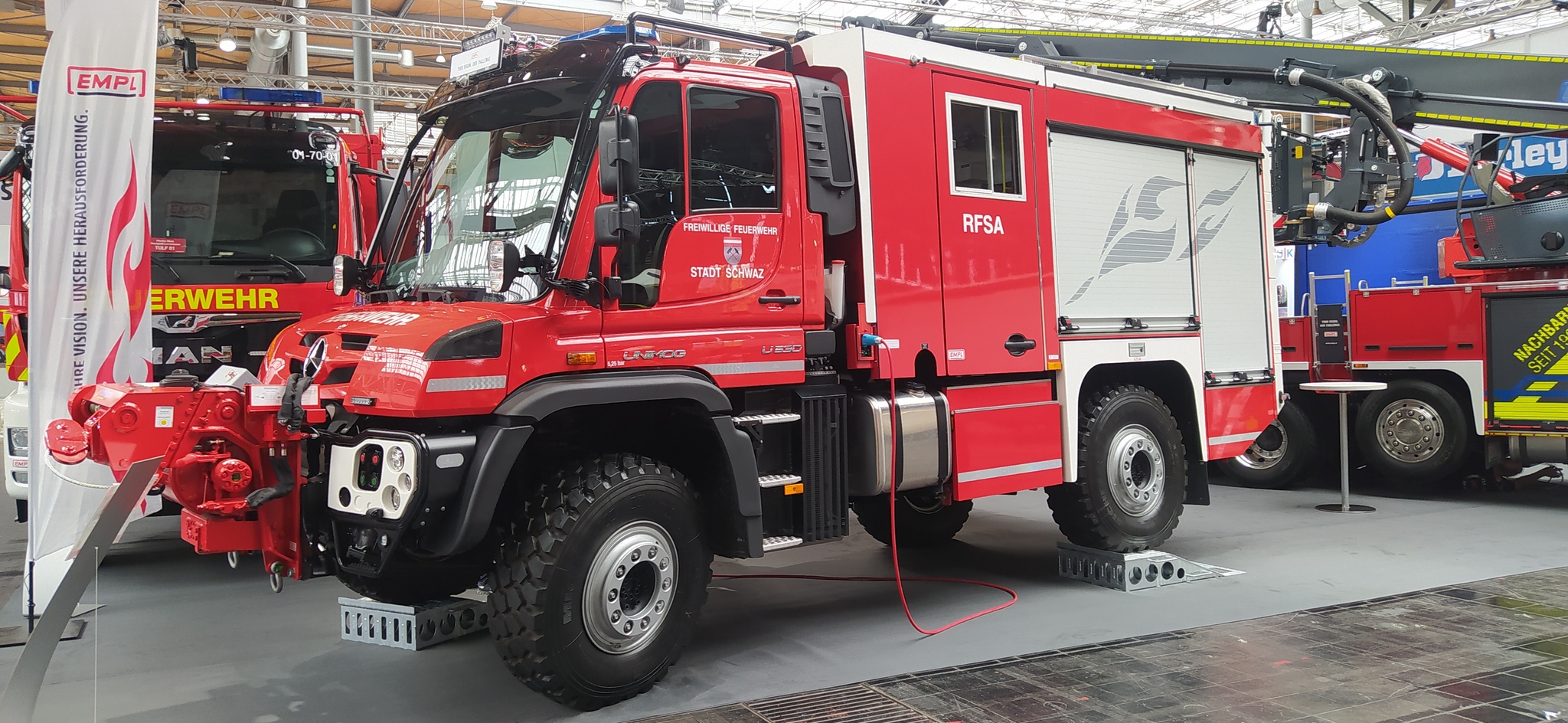 Some photos from the exhibition of fire fighting equipment - My, Exhibition, Fire protection system, Firefighters, Car, Longpost, Auto, Fire, Fire engine