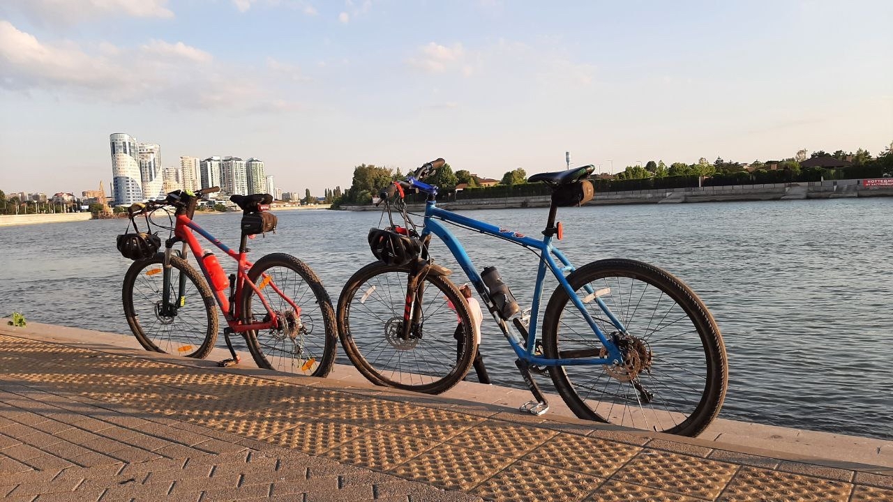 Gathered to somehow roll - My, A bike, Krasnodar, Longpost, Pokatushki, Bike ride, Video, Vertical video