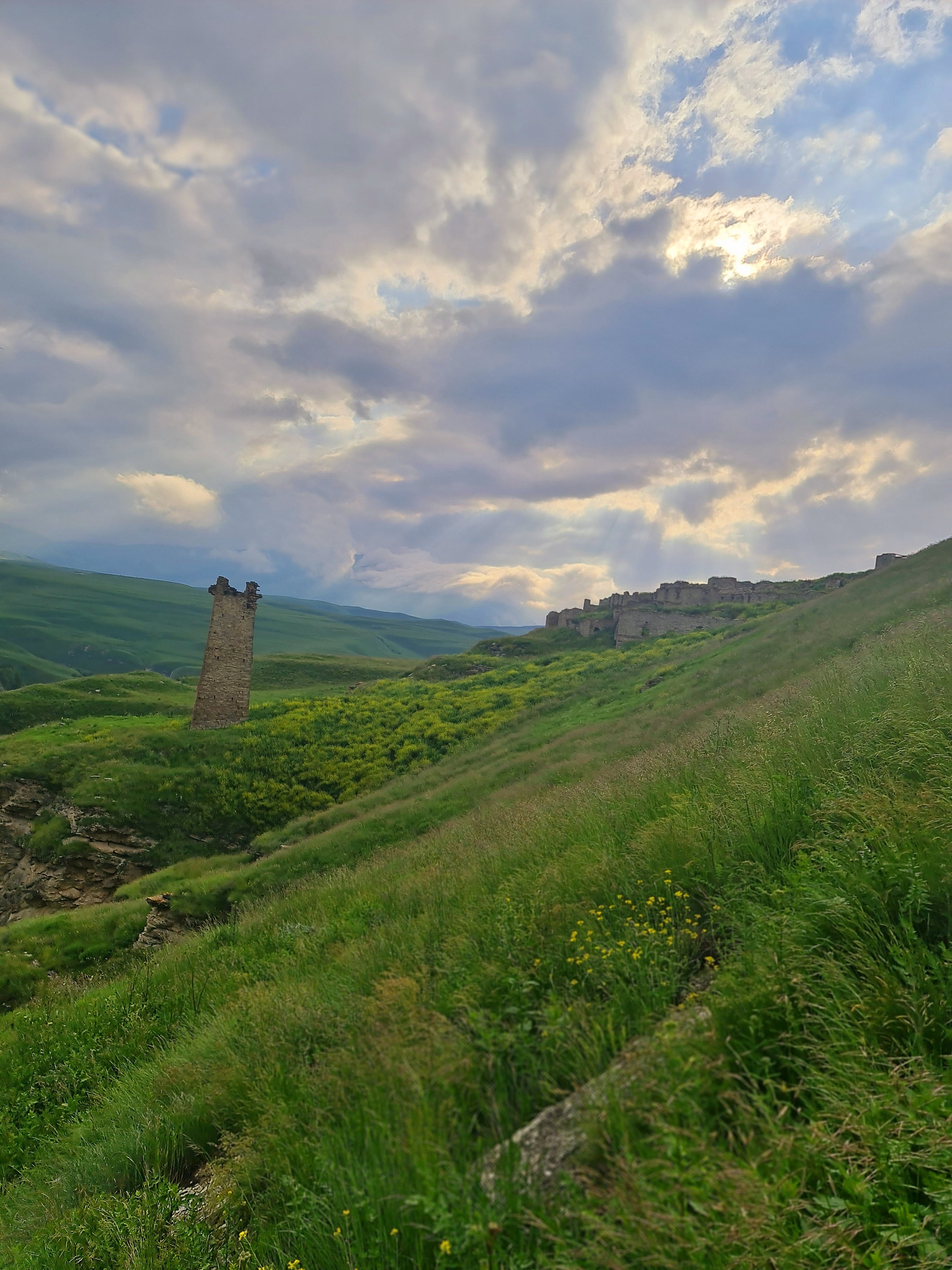 And again Chechnya. - My, Mountain tourism, Tourism, The mountains, Chechnya, Ancient city, Video, Longpost