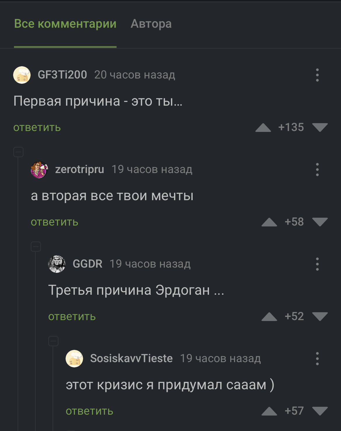 Причина дороговизны Турции - Скриншот, Комментарии, Комментарии на Пикабу, Юмор