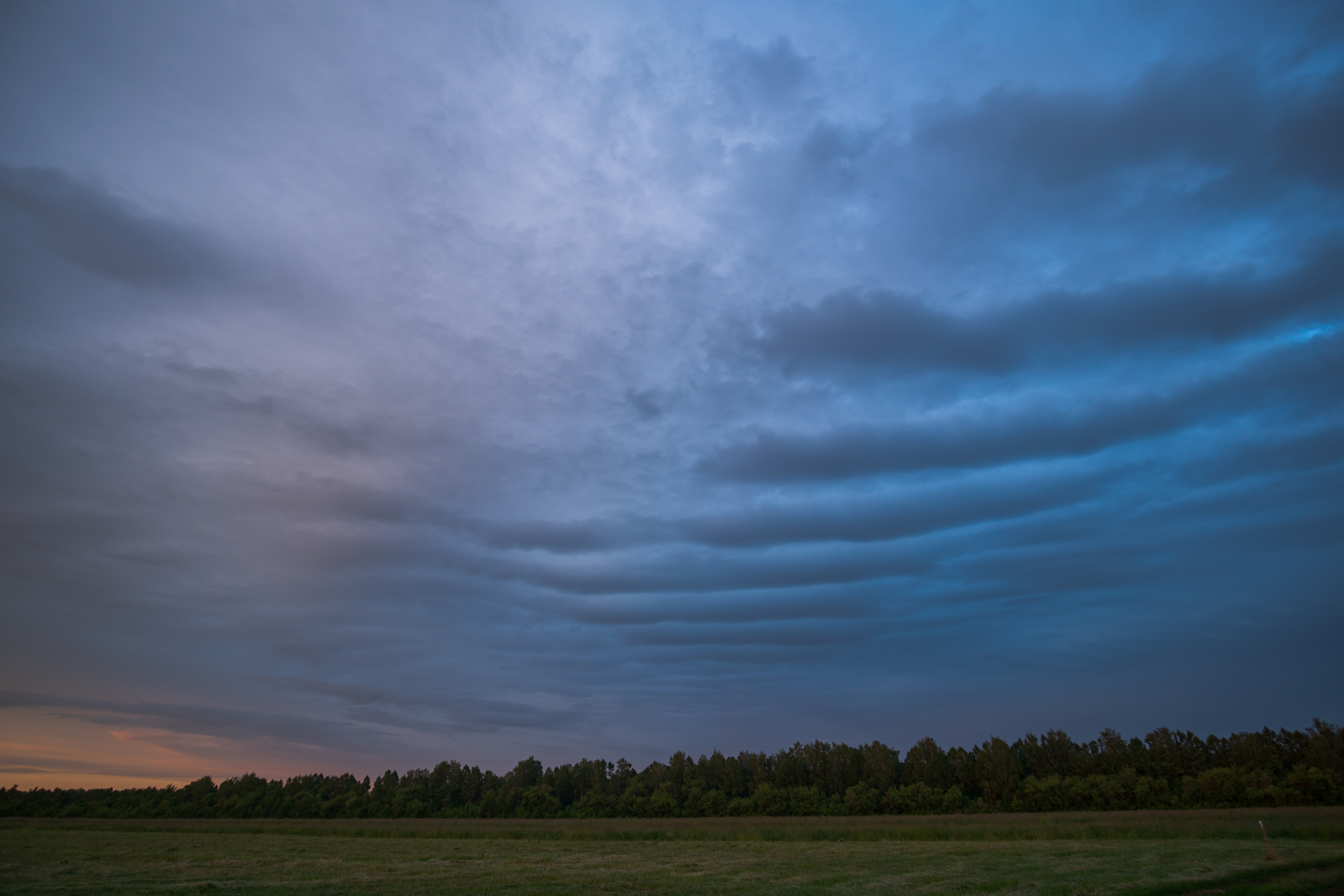 After the rain at sunset - My, The photo, Chuvashia, Landscape, Sunset, Sony, Sky, Clouds, Longpost