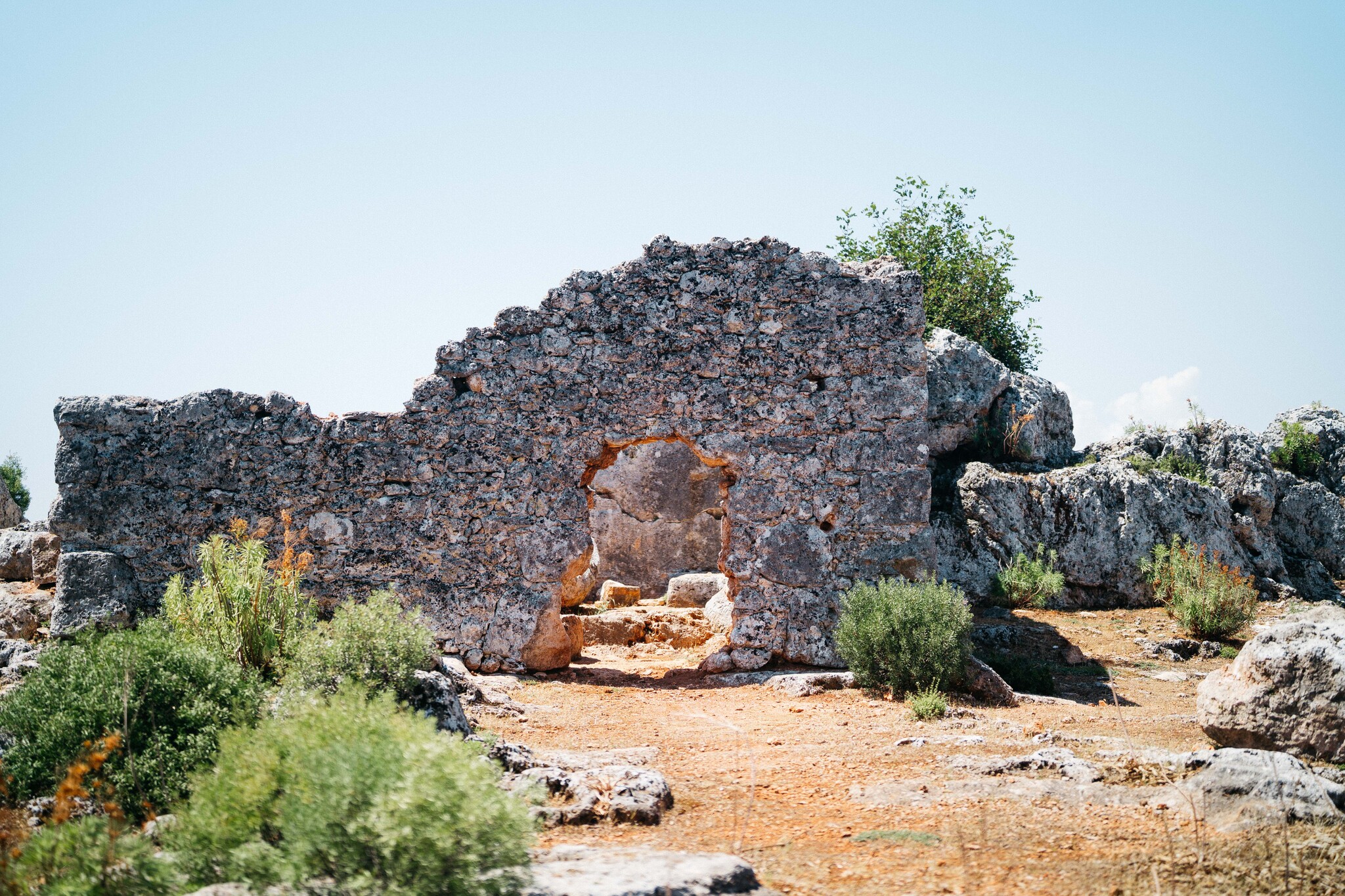 Ruins of the ancient settlement Lirboton Kome - My, Turkey, Abandoned, Travels, Ruin, Ancient world, Olive oil, Olive tree, Antalya, Longpost