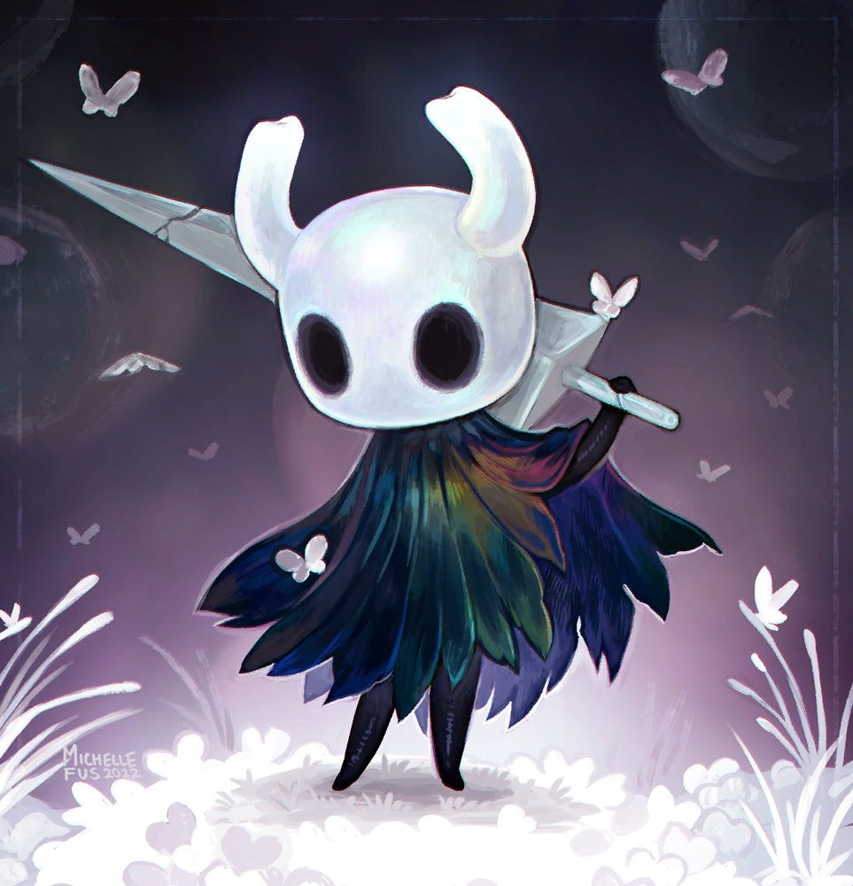 Рыцарь - Hollow Knight, Арт, Игры