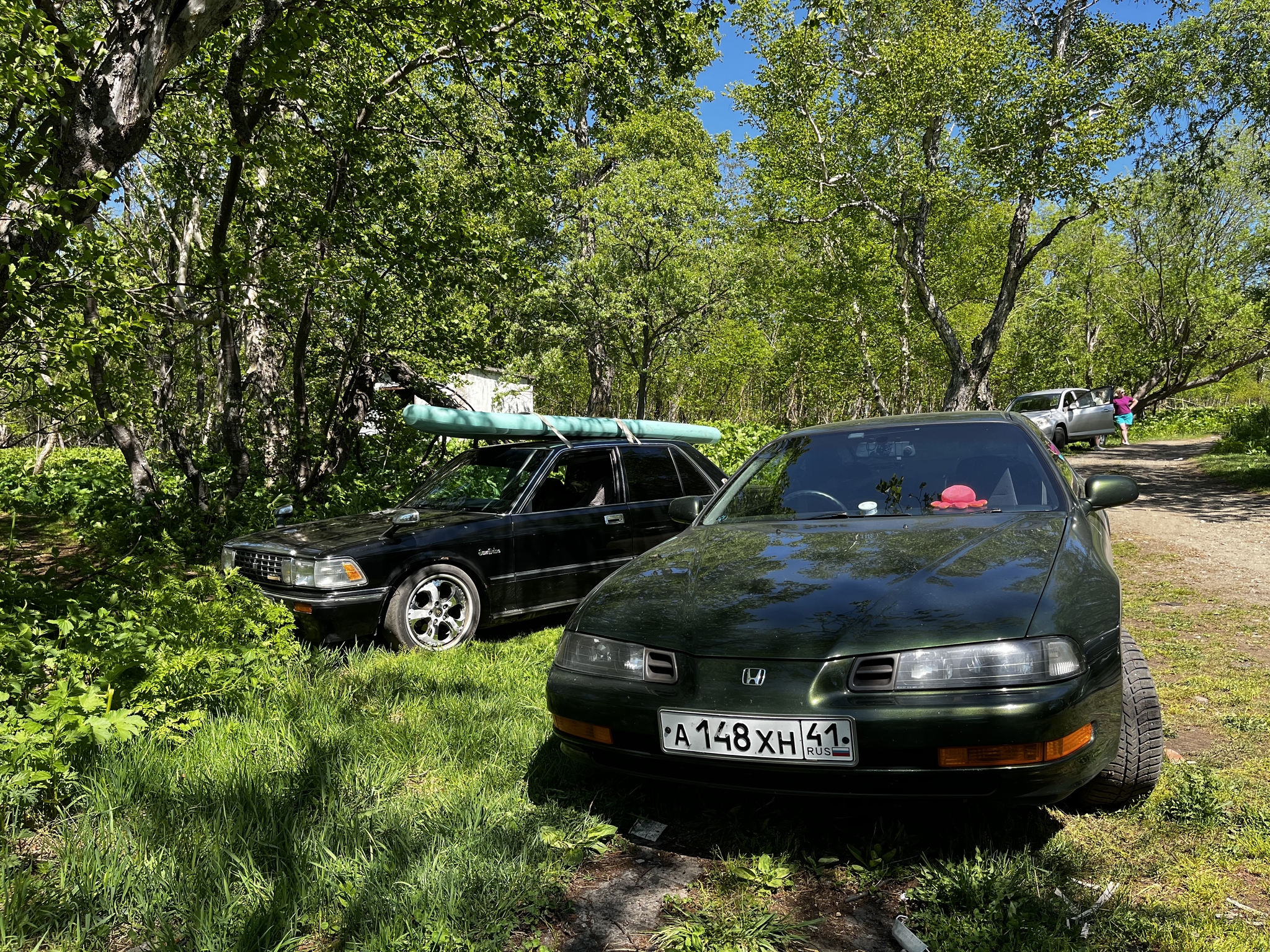 Weekend life-giving, their mother's thigh) - My, Relaxation, Weekend, Drive, Nature, SUPsurfing, Kamchatka, Auto, Jdm, Toyota, Toyota crown, Old school, Longpost