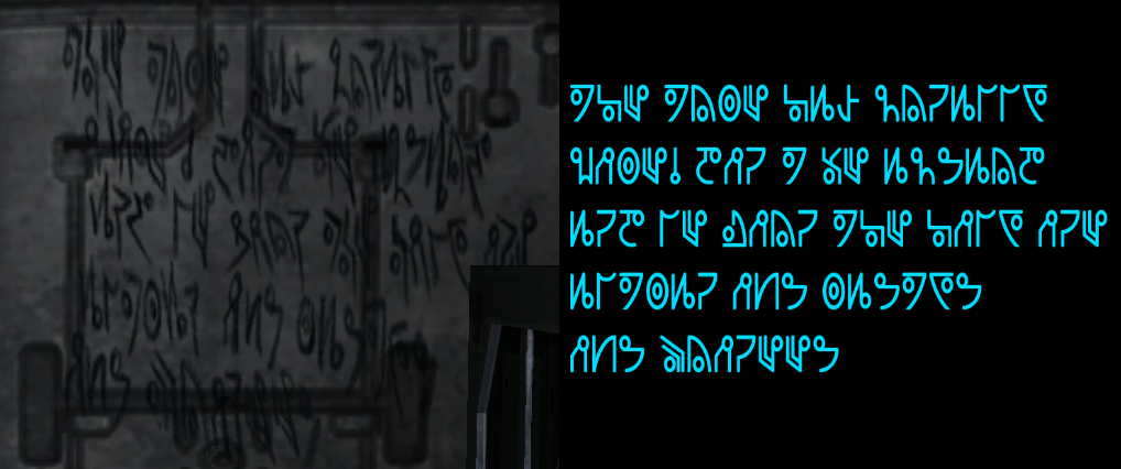 Deciphering the messages of Dead Space - My, Dead space, Unitology, Cipher, Decryption, GIF, Longpost