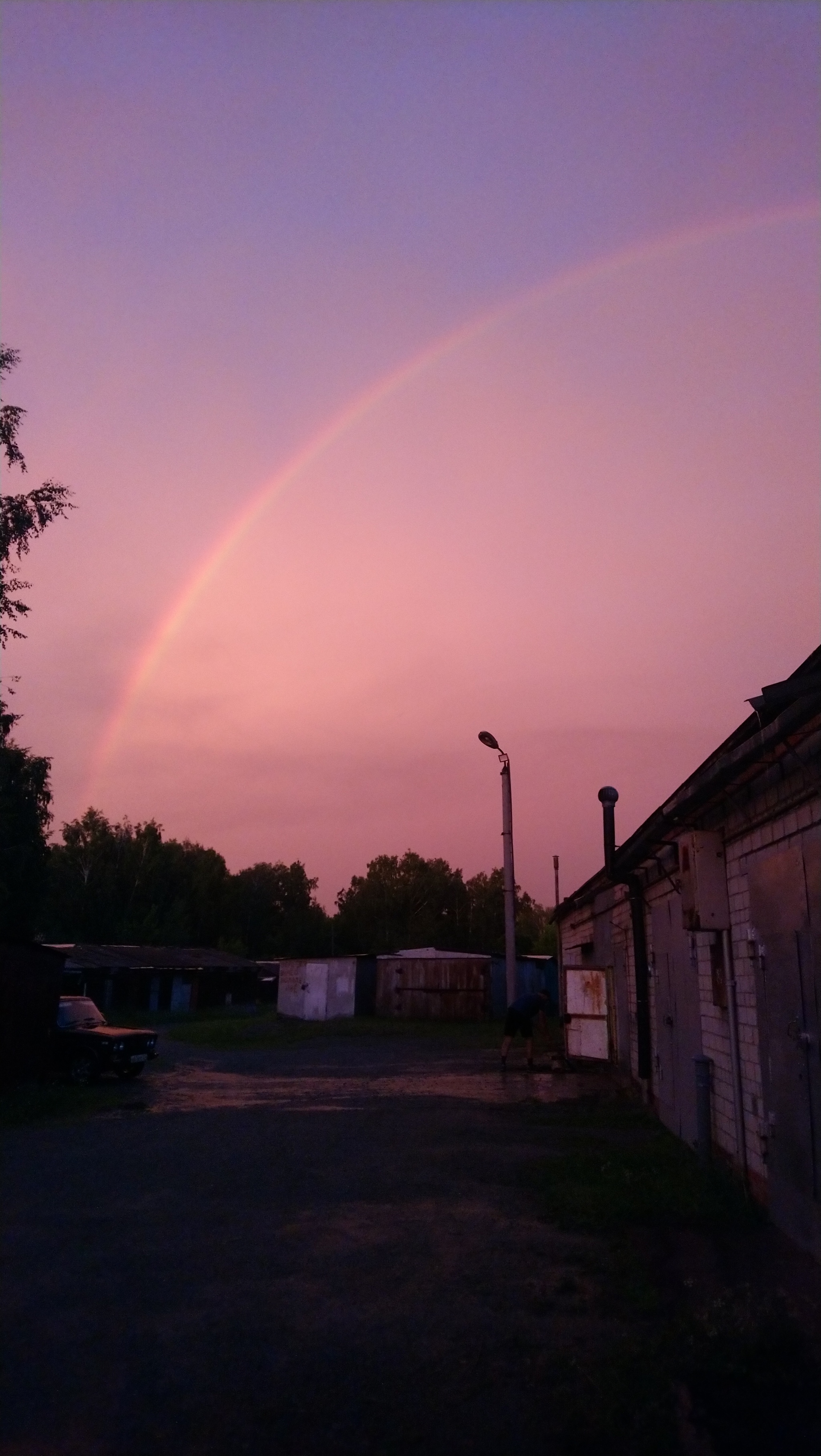 Rainbow - My, Unusual, Mobile photography, Longpost, Rainbow