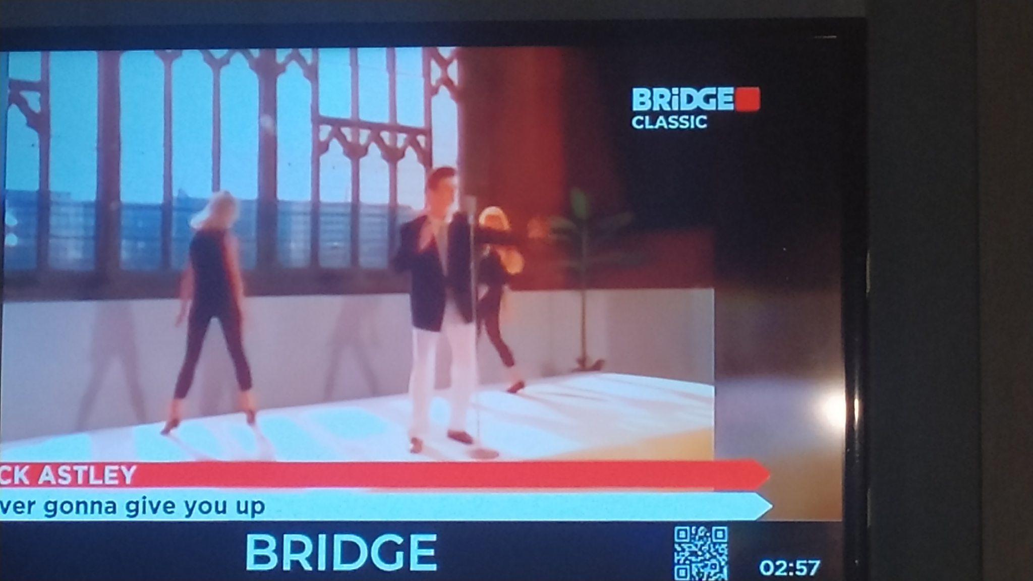 Рик Эйсли сегодня на Bridge TV. Сорри за шакалы. #RickRoll | Пикабу