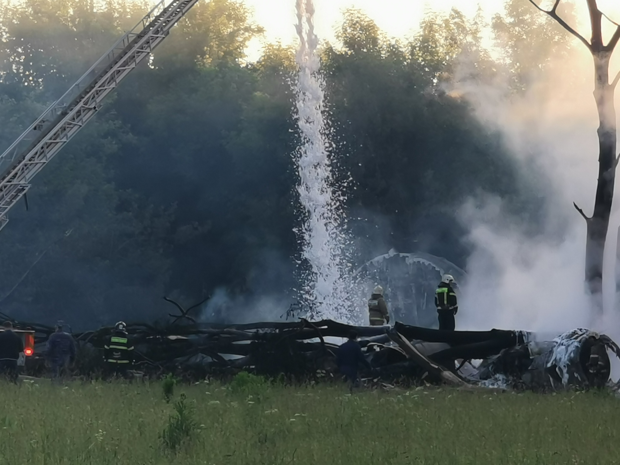 Plane crashed in Ryazan - My, Ryazan, State of emergency, Airplane, Longpost, Video, Vertical video, Plane crash