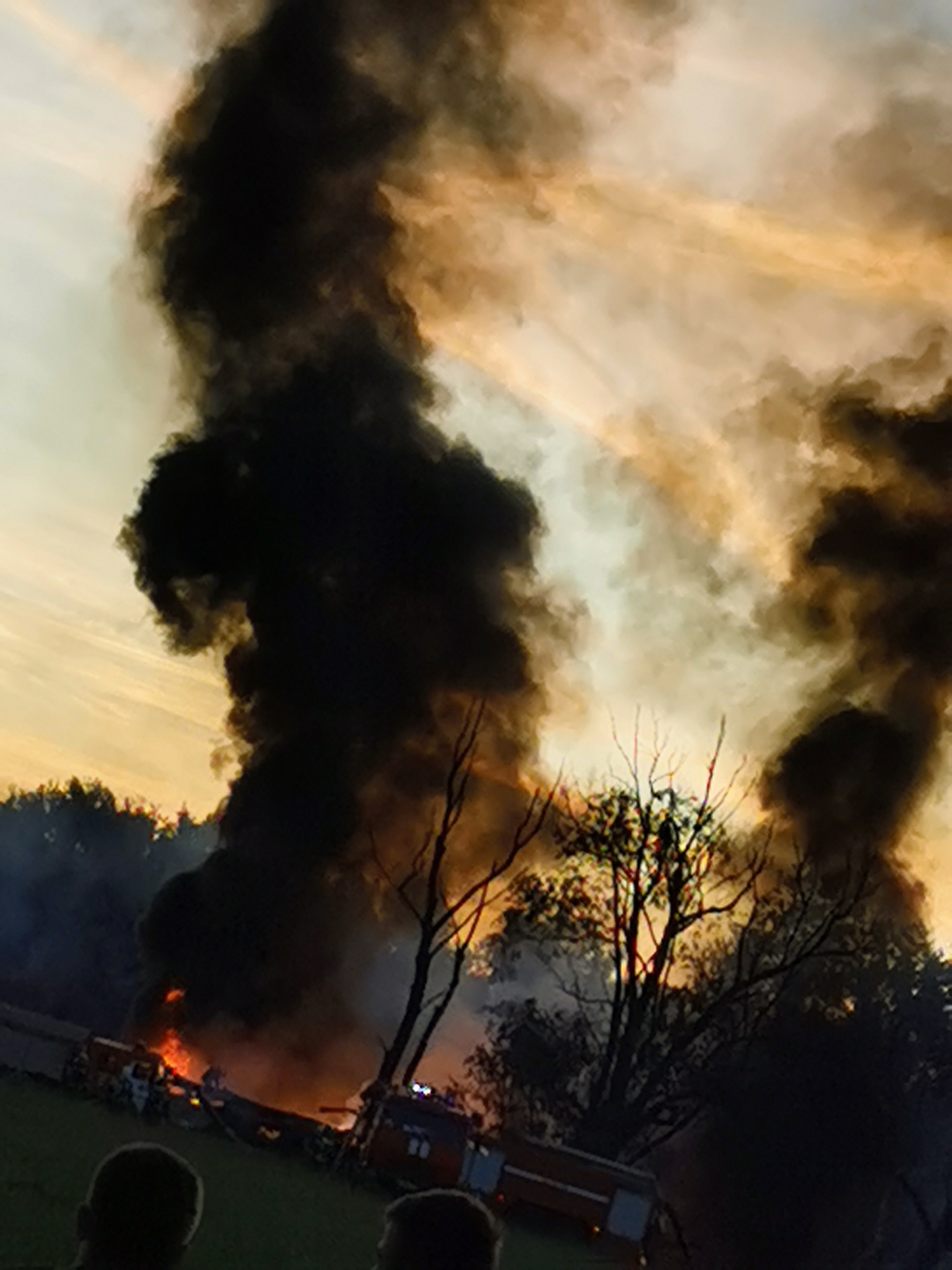 Plane crashed in Ryazan - My, Ryazan, State of emergency, Airplane, Longpost, Video, Vertical video, Plane crash