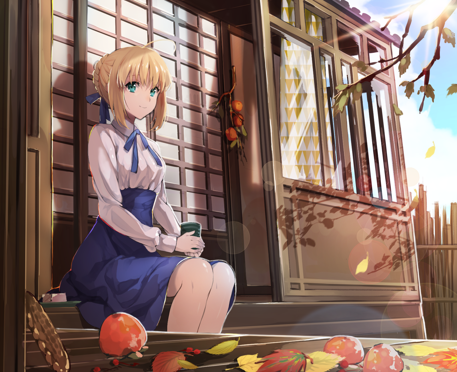 Artoria Pendragon - Anime Art, Аниме, Artoria Pendragon, Saber, Fate, Fate-Stay Night