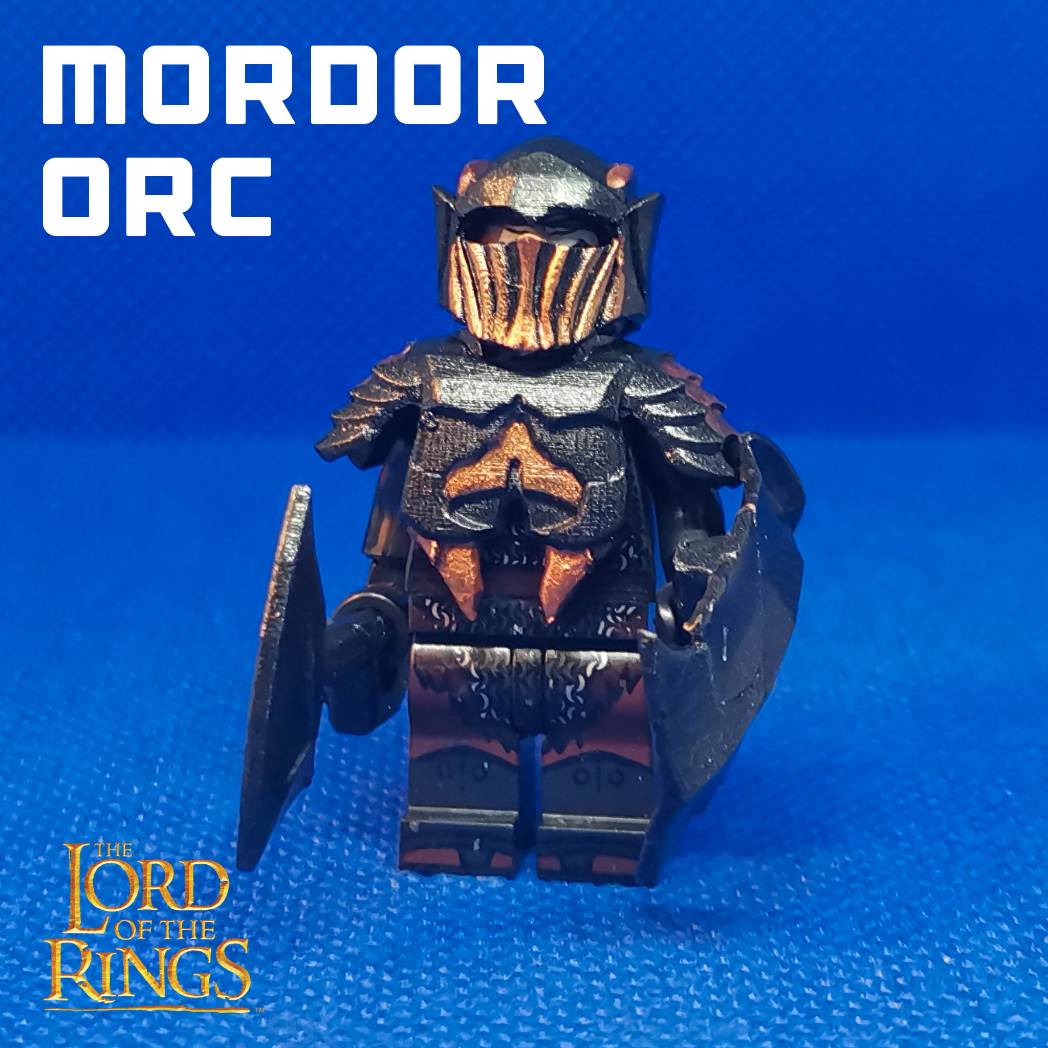 Lego lord of the rings Кастомные модели Орков и троллей - Моё, LEGO, Конструктор, Властелин колец, Хоббит, Кастомизация, Игрушки, Фигурки, 3D печать, Орки, Тролль, Длиннопост