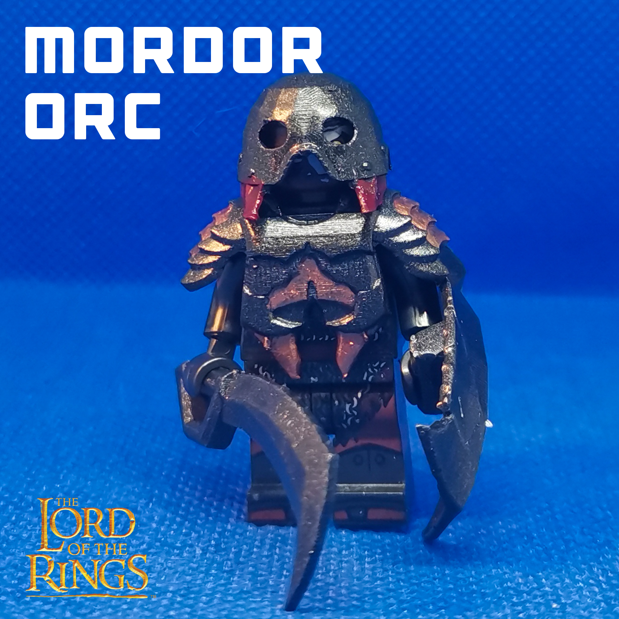 Lego lord of the rings Кастомные модели Орков и троллей - Моё, LEGO, Конструктор, Властелин колец, Хоббит, Кастомизация, Игрушки, Фигурки, 3D печать, Орки, Тролль, Длиннопост