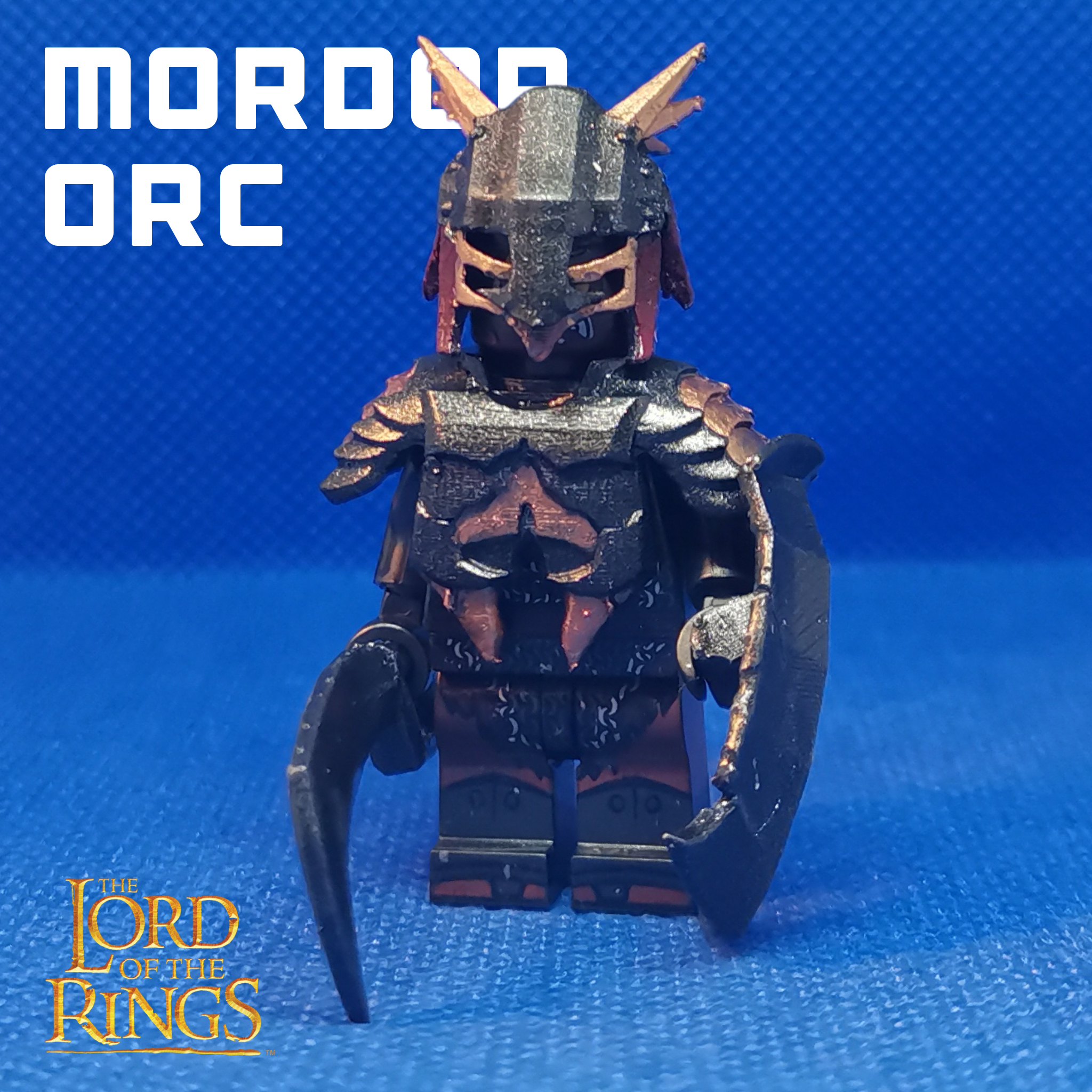 Lego lord of the rings Кастомные модели Орков и троллей - Моё, LEGO, Конструктор, Властелин колец, Хоббит, Кастомизация, Игрушки, Фигурки, 3D печать, Орки, Тролль, Длиннопост