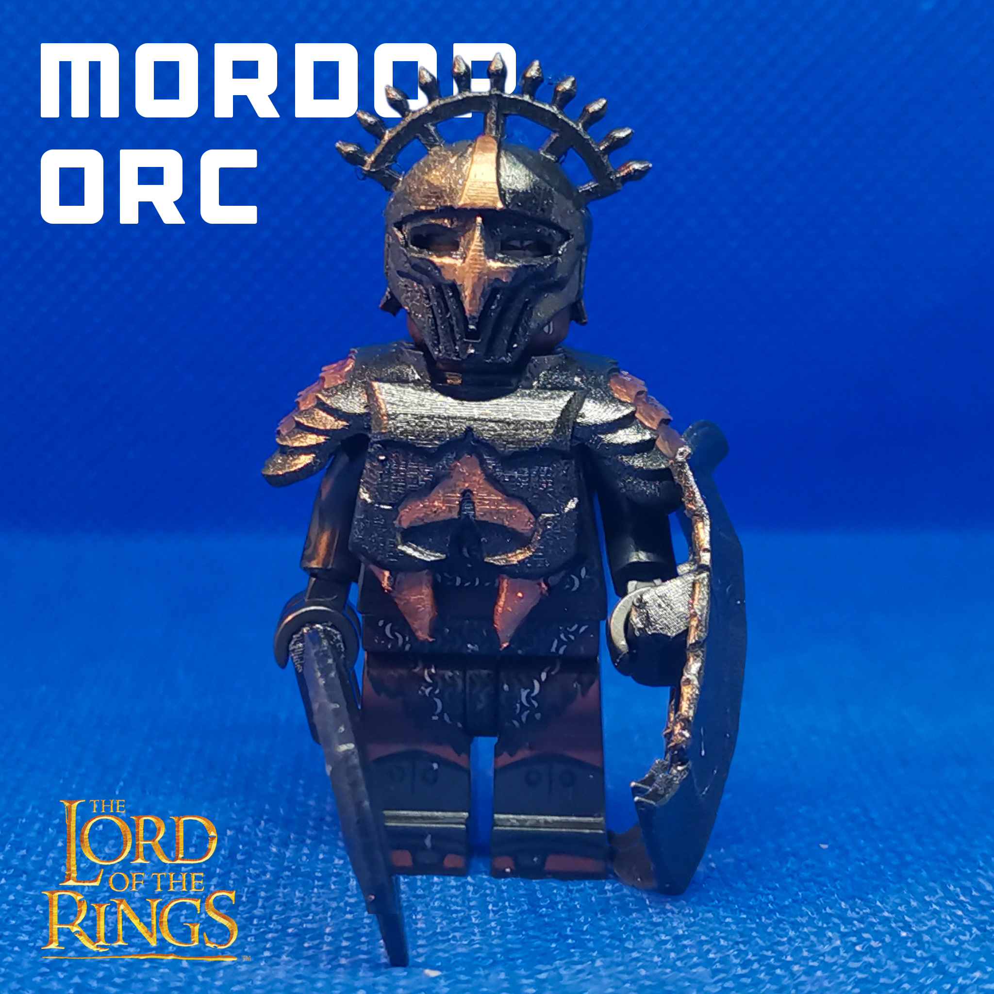 Lego lord of the rings Кастомные модели Орков и троллей - Моё, LEGO, Конструктор, Властелин колец, Хоббит, Кастомизация, Игрушки, Фигурки, 3D печать, Орки, Тролль, Длиннопост