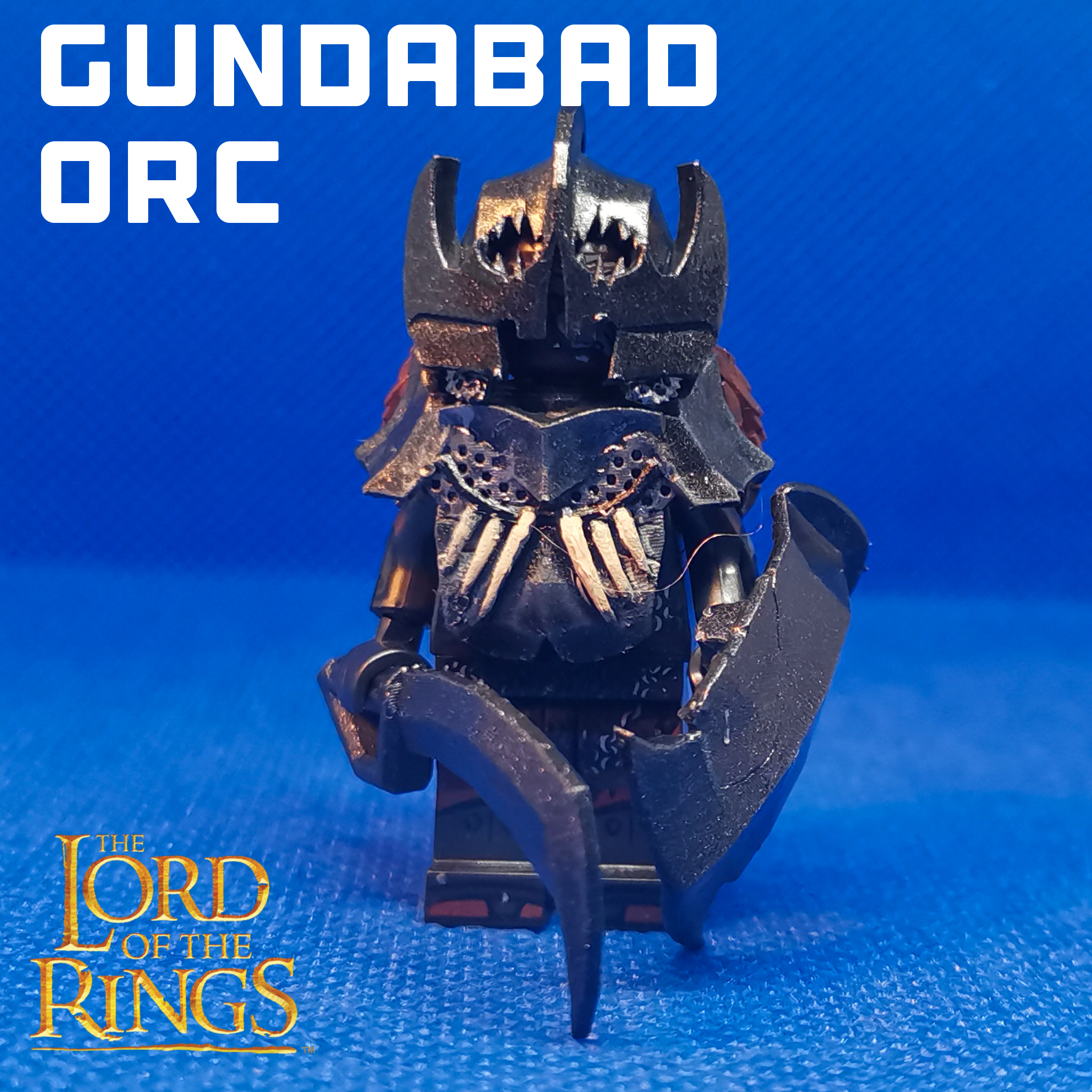 Lego lord of the rings Кастомные модели Орков и троллей - Моё, LEGO, Конструктор, Властелин колец, Хоббит, Кастомизация, Игрушки, Фигурки, 3D печать, Орки, Тролль, Длиннопост