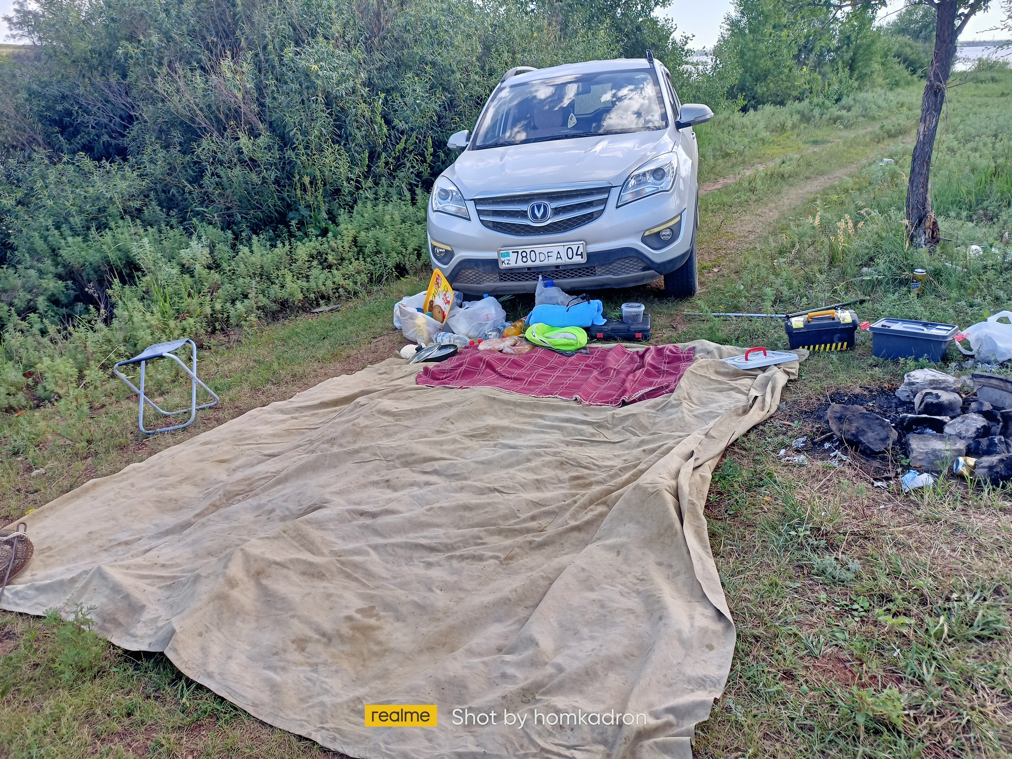 На природе с любимой супругой. Отдохнули от мирской суеты два дня. Надо повторить) - Моё, Выходные, Природа, Отдых, Длиннопост