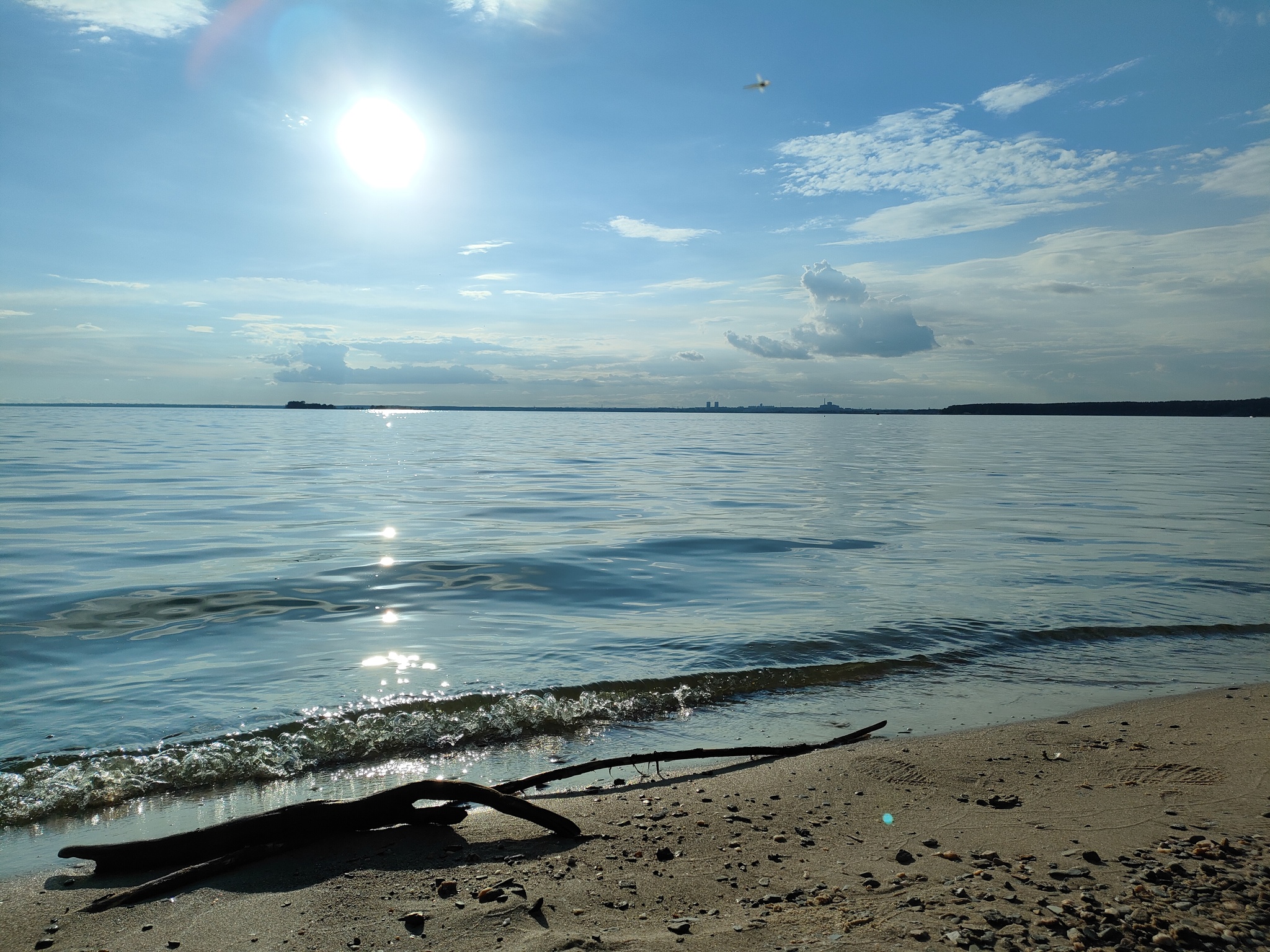 Small, but its own - the sea in Novosibirsk - My, Novosibirsk region, The photo, Ob sea