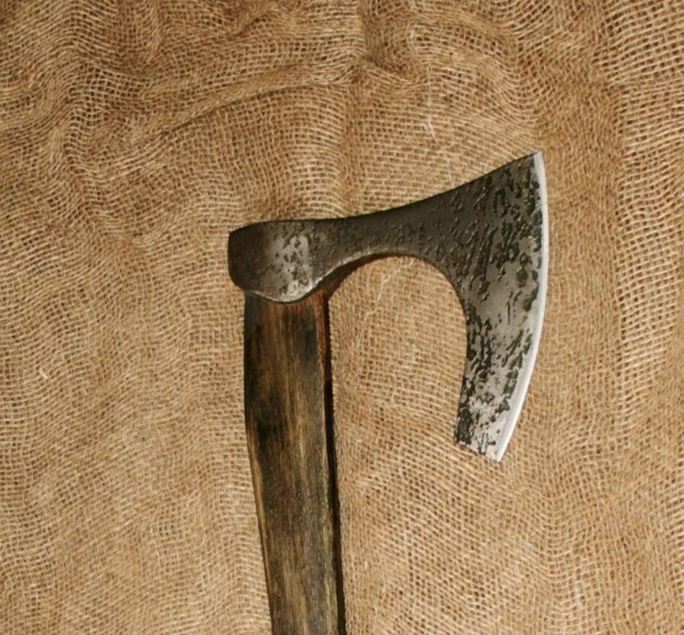 Ax from an ax - My, Rus, Axe, First experience, Approximately, Longpost