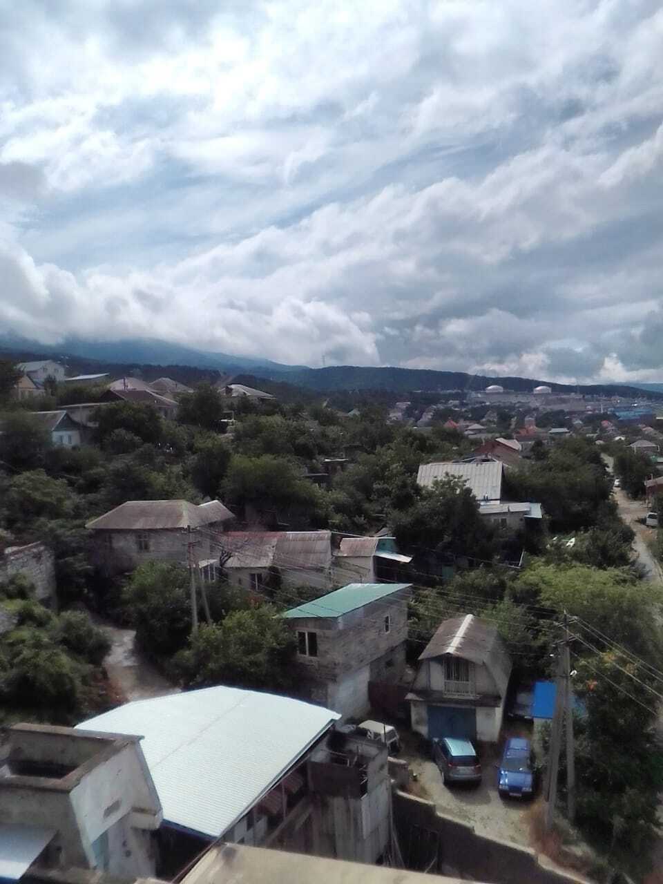 The storm is coming again - My, Novorossiysk, Weather, View, Mobile photography, Sky, The clouds