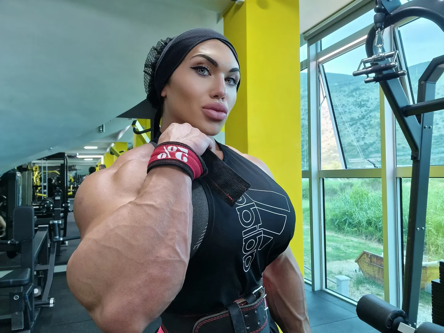 Natalya Kuznetsova - NSFW, Natalia Kuznetsova, Strong girl, Sleep-Sleep, Extreme muscles, Sports girls, Girls, The photo, Body-building, Bodybuilders, Video, Soundless, Longpost