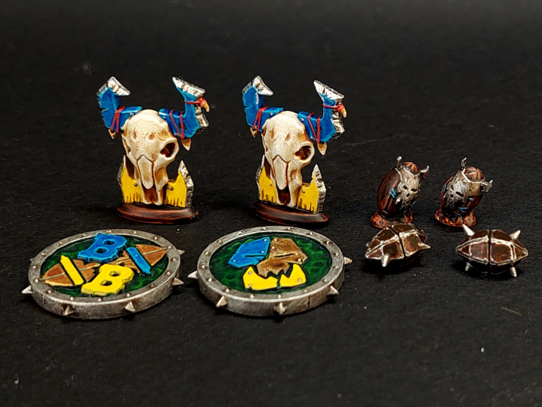 Blood Bowl orc team - Hobby, Warhammer, Blood Bowl, Painting miniatures, Collecting, Miniature, Figurines, Video, Soundless, Longpost