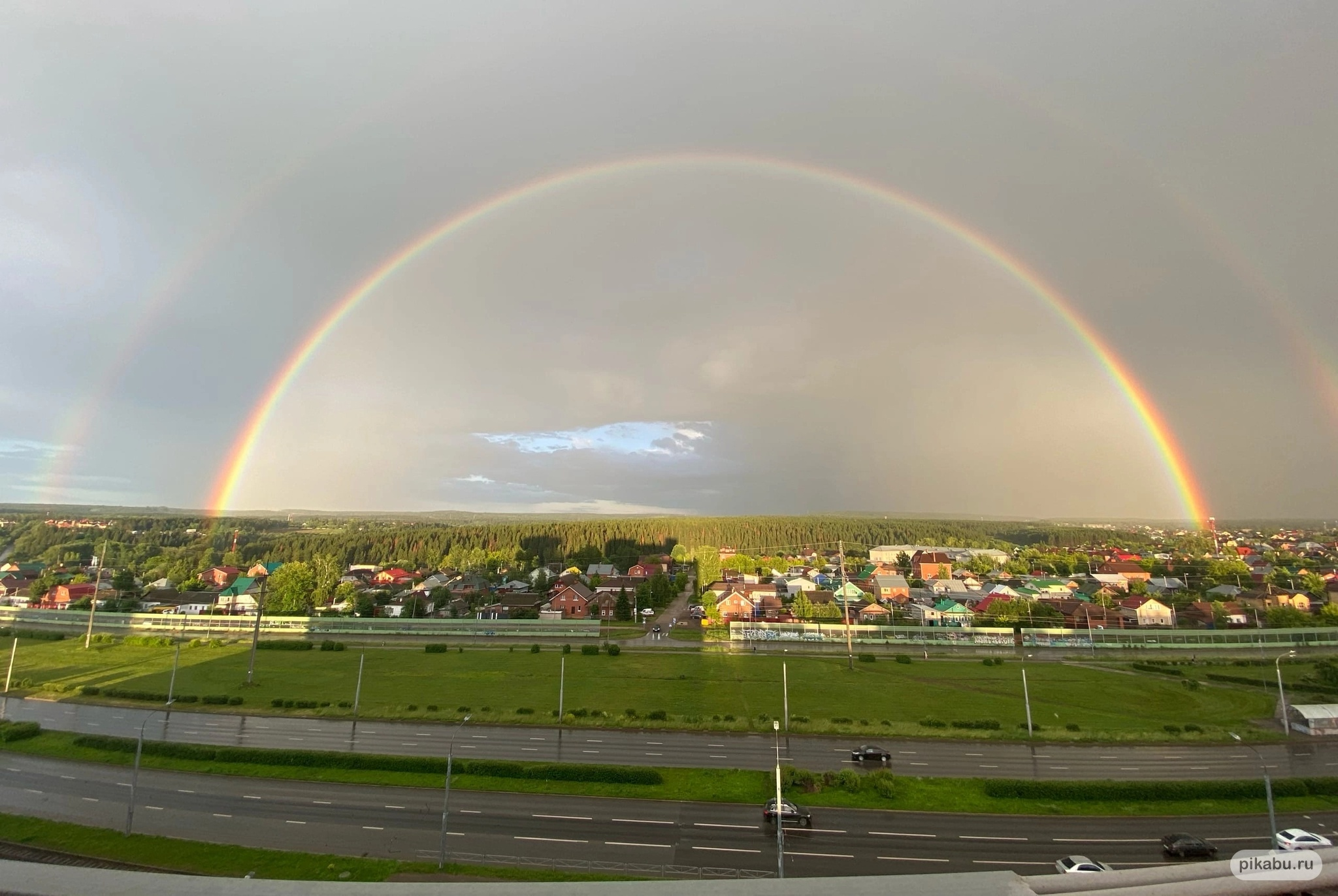 Rainbow - Радуга, Фотография, Двойная Радуга