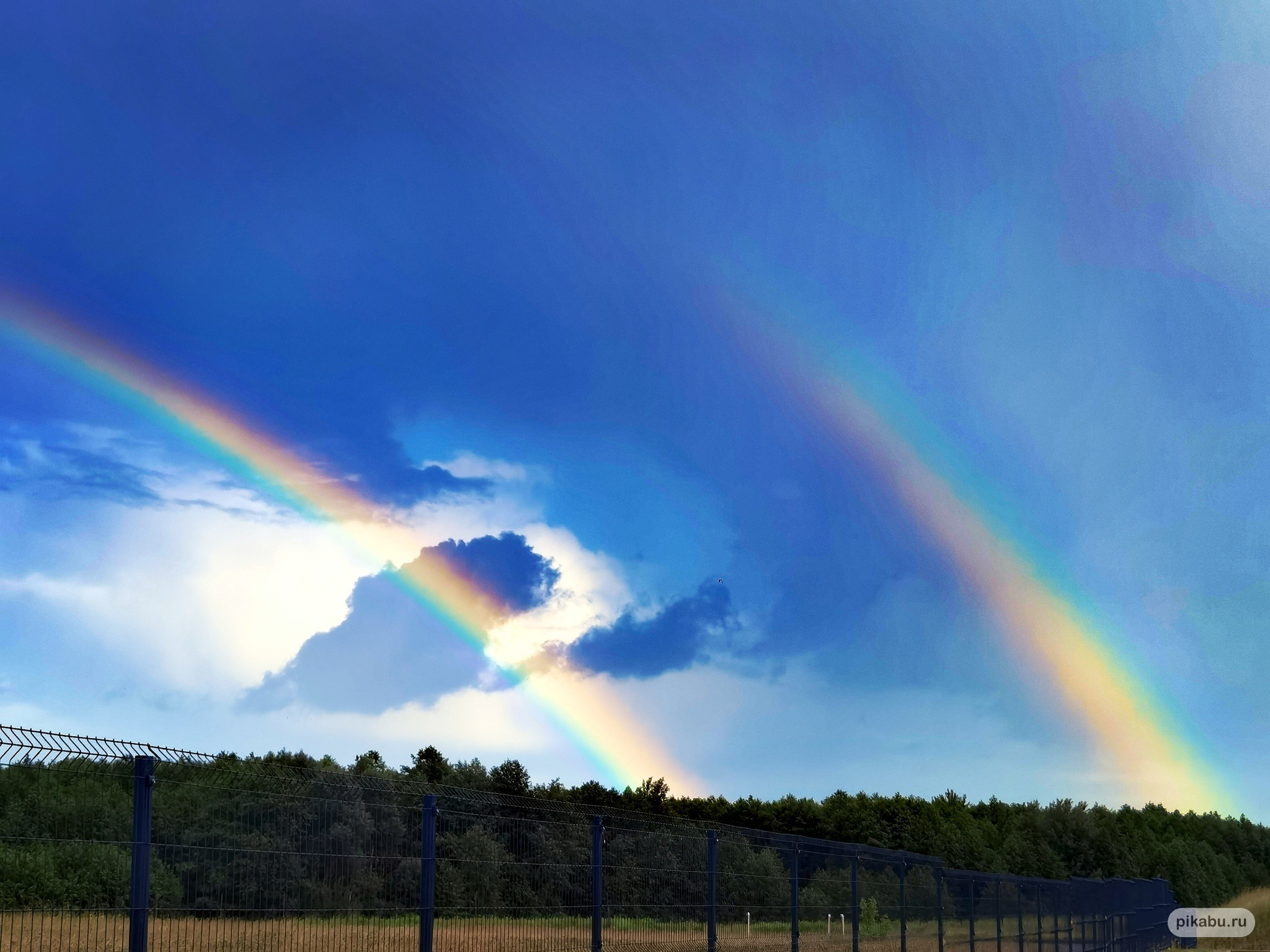 Rainbow - Радуга, Фотография, Двойная Радуга