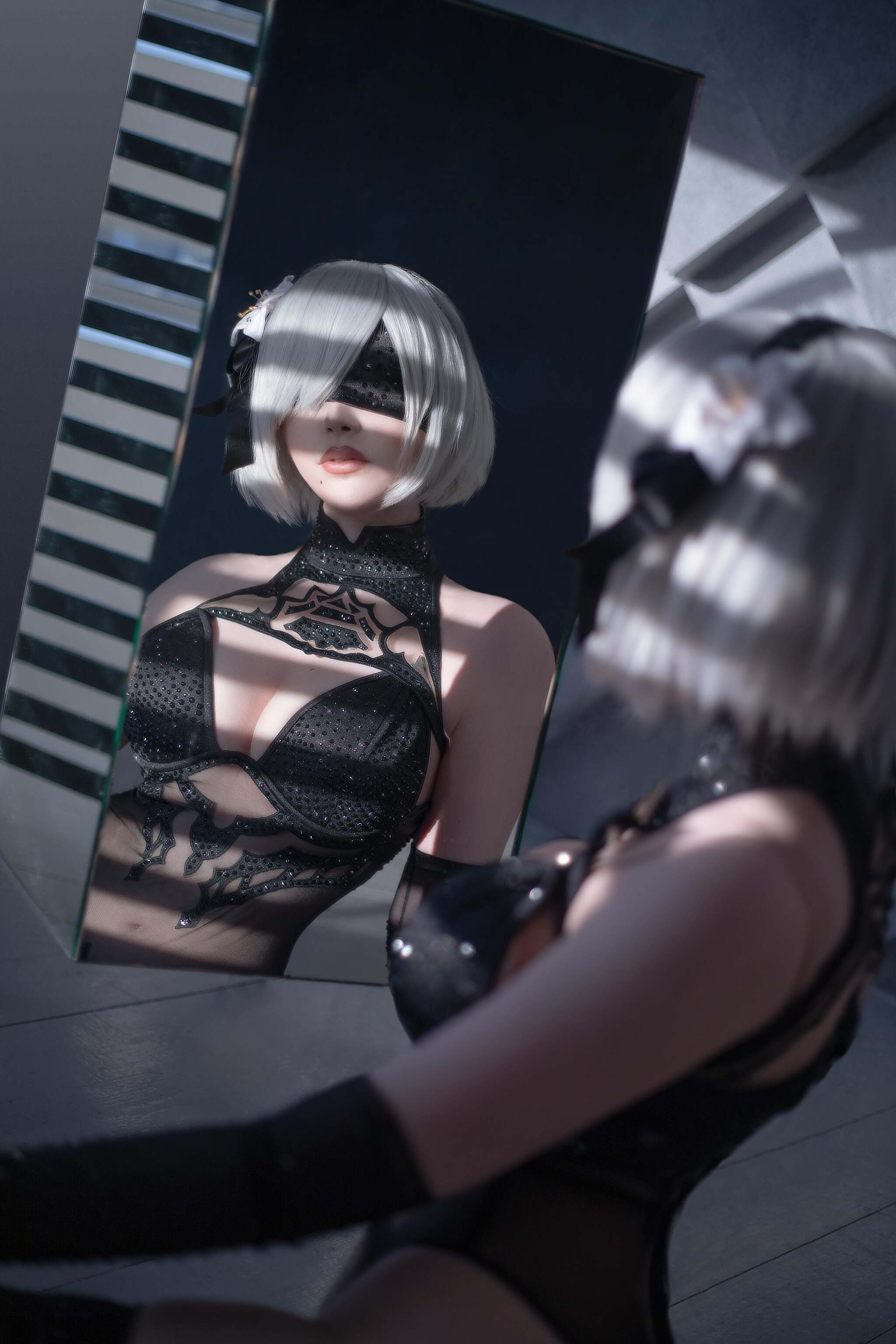 Beautiful flower - NSFW, Cosplay, Games, NIER Automata, NIER, Yorha unit No 2 type B, Android, Girls, Erotic, The photo, Longpost