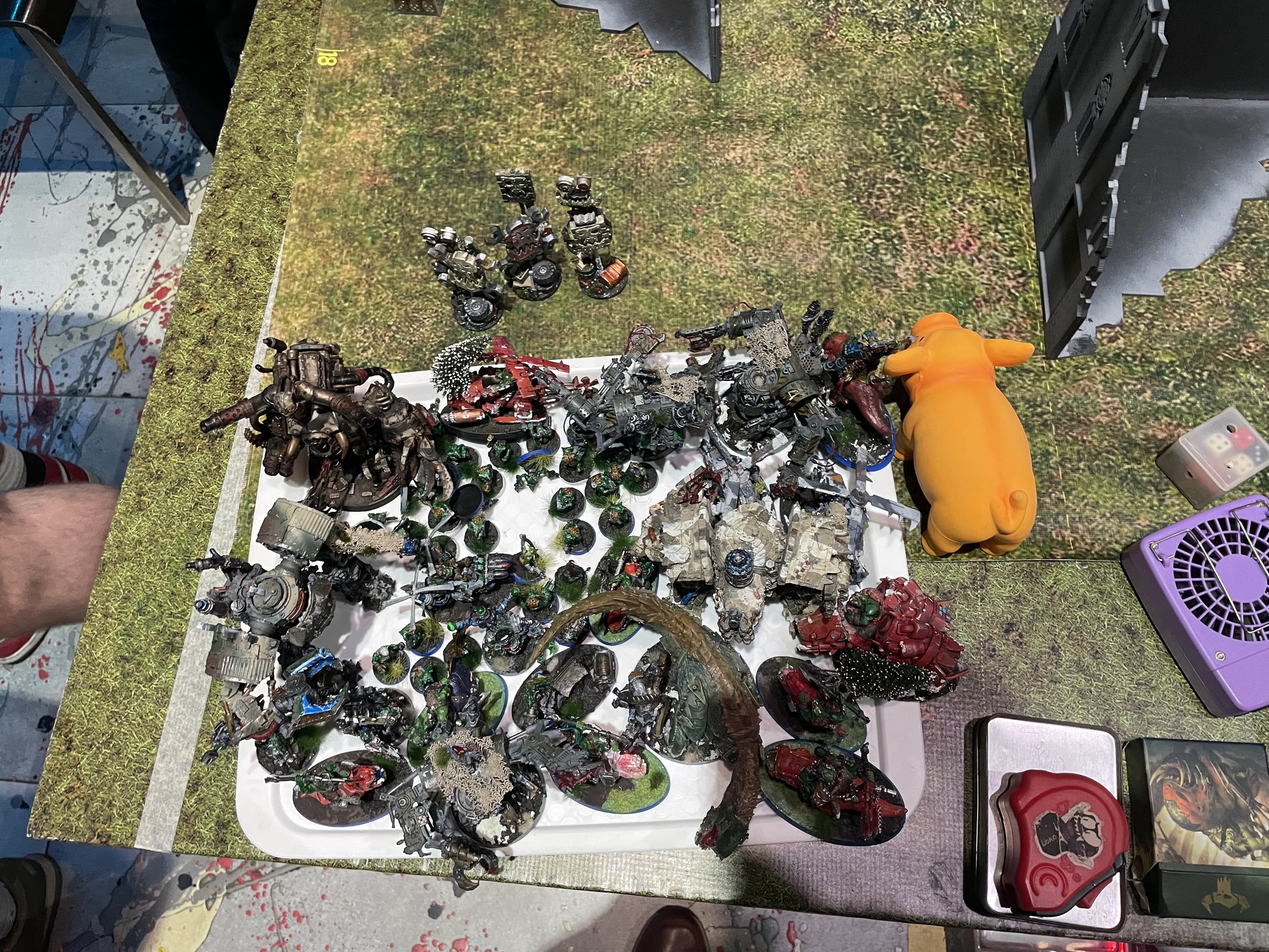 Armageddon never ends! - My, Warhammer 40k, Orcs, Wh miniatures, Longpost