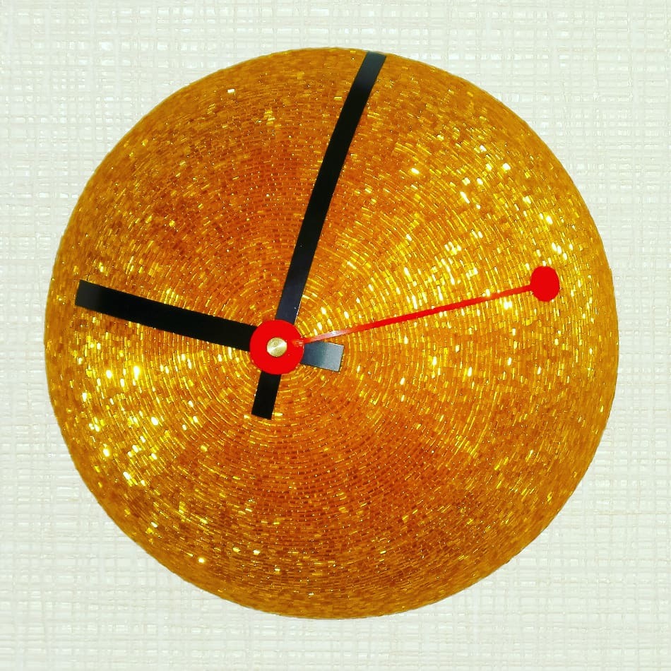 clock time - My, Beads, Clock, Handmade, Interior, Needlework without process, Longpost