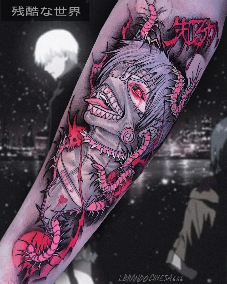 Juicy-acid neo-traditional to you :3 - Tattoo, , Body modification, Anime, cat, Longpost