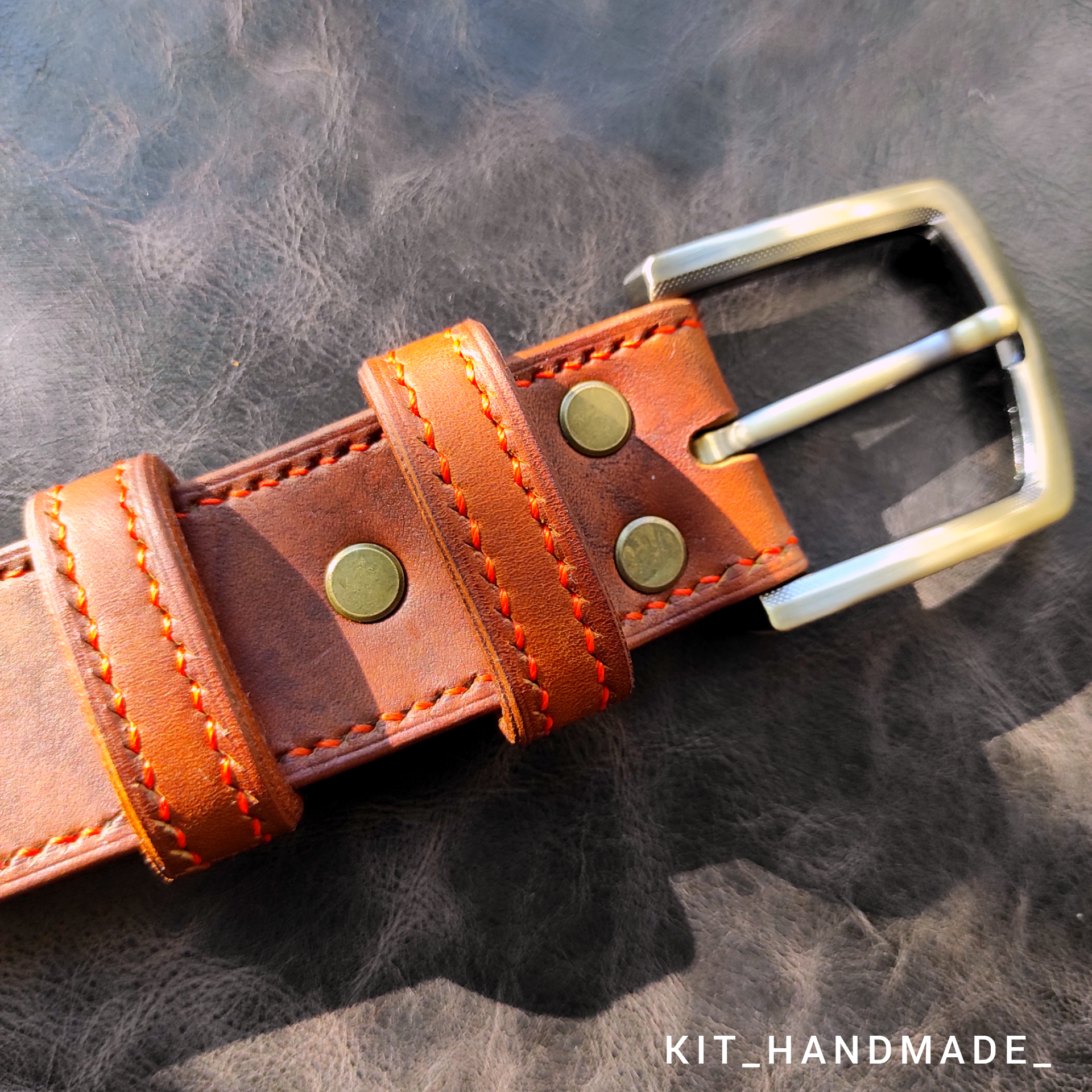 Leatherworking - My, Belt, With your own hands, Leather products, Natural leather, Leather, Longpost